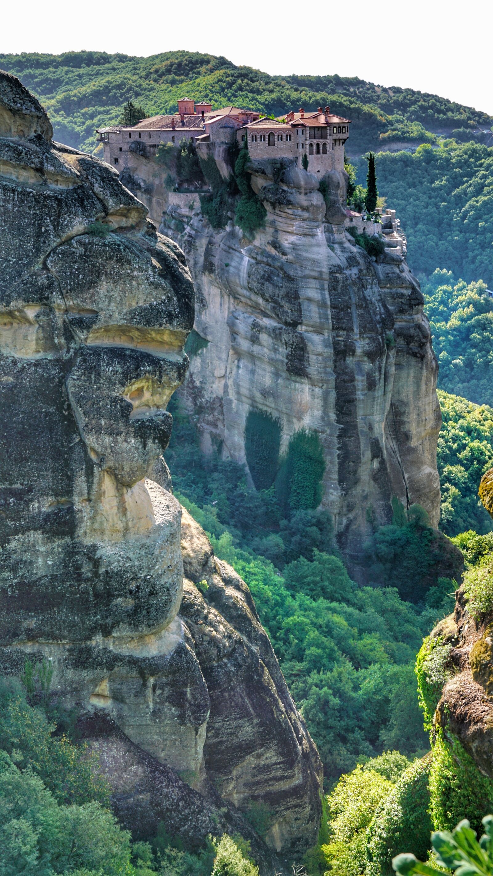 Sony a7R II + Sony FE 24-70mm F2.8 GM sample photo. Meteora, monastery, greek photography