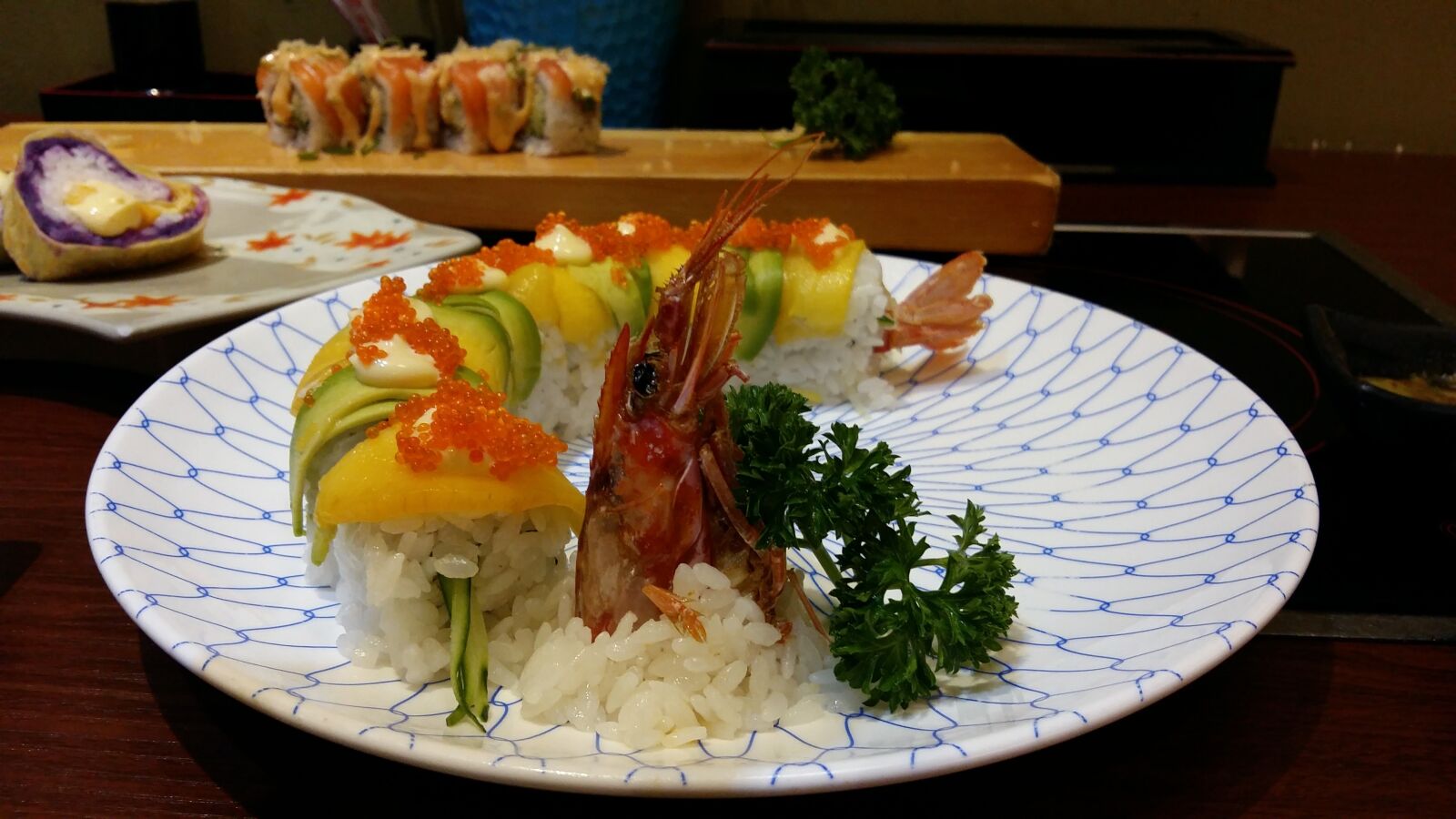 Samsung Galaxy A5 sample photo. Sushi, japan cuisine, creative photography