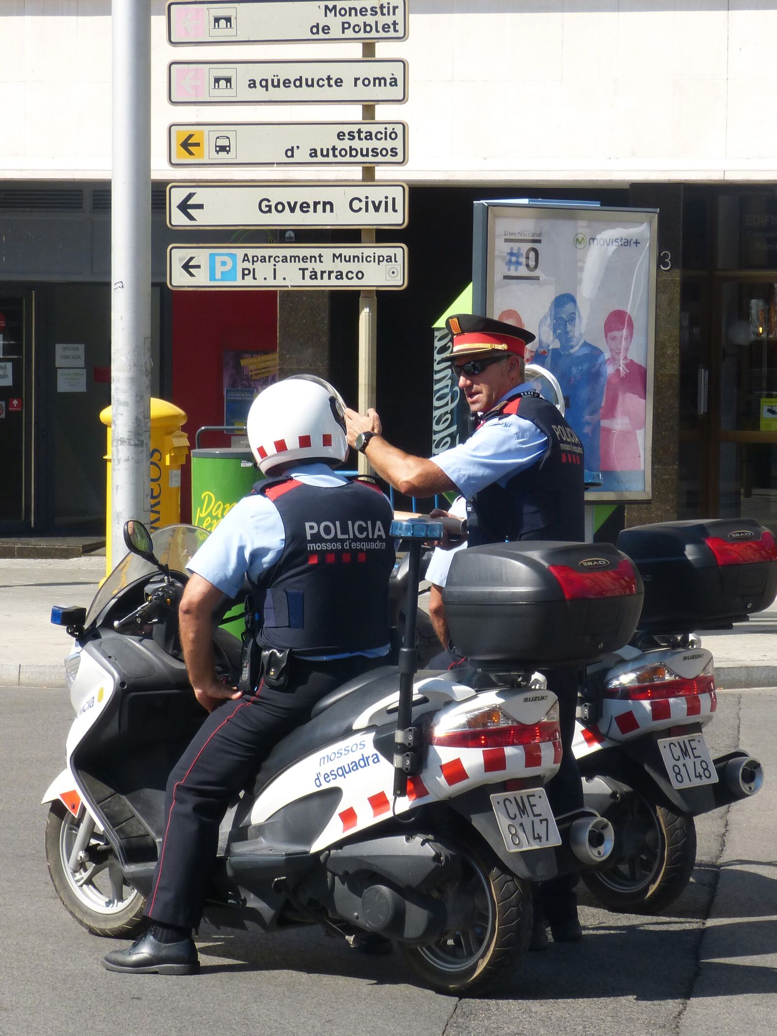 Panasonic DMC-FZ62 sample photo. Police, indications, motorcycle photography