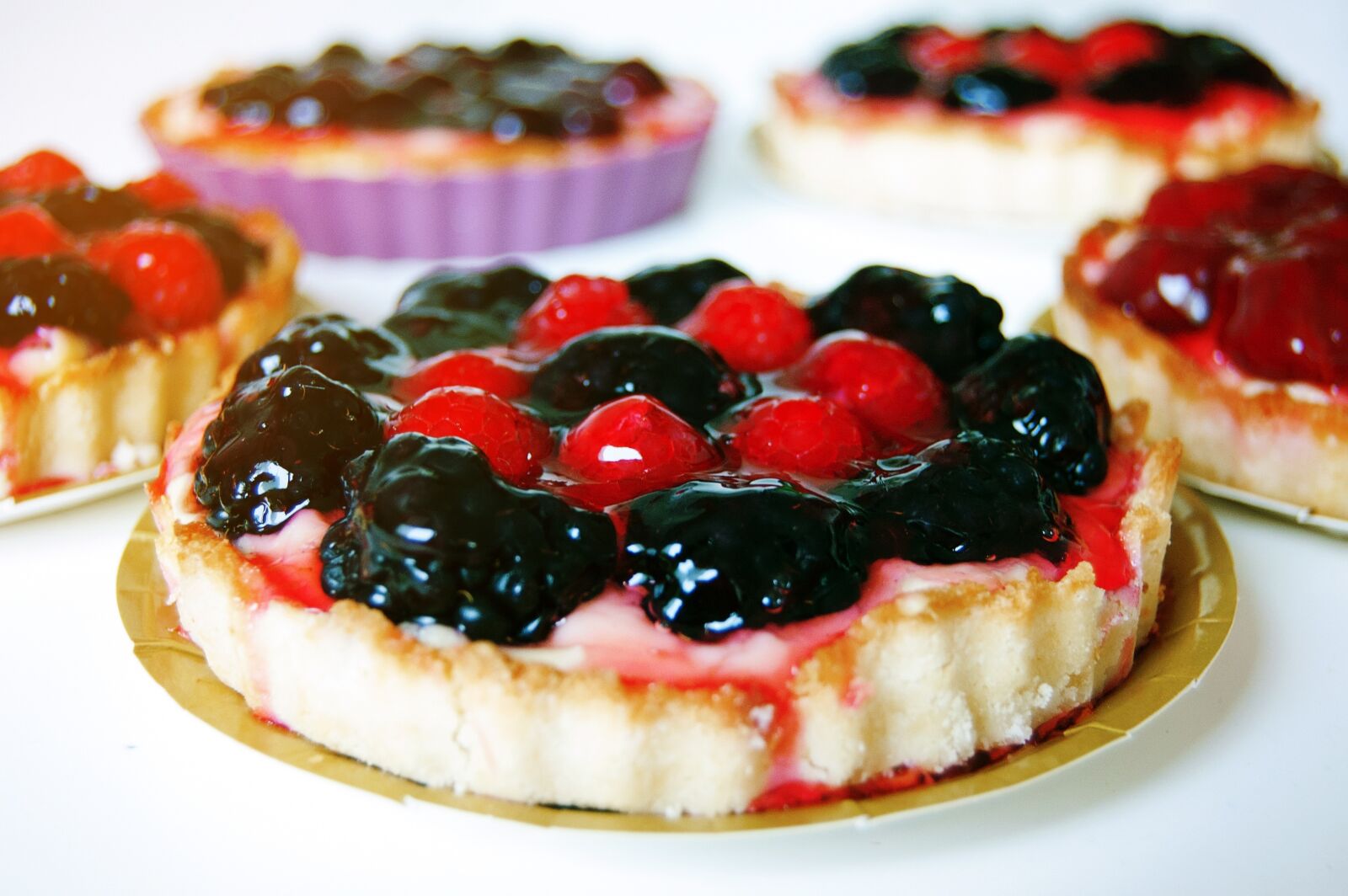 Nikon D40 sample photo. Tart, food, delicious photography