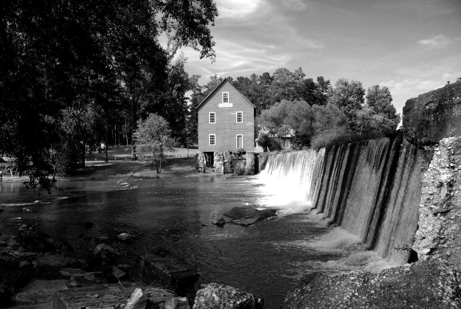 Nikon D200 sample photo. Starr's mill, landscape, nature photography