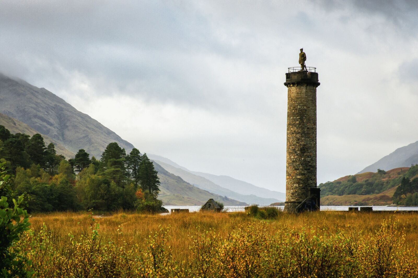 Sony Alpha DSLR-A700 sample photo. Glenfinnan, monument, scotland photography
