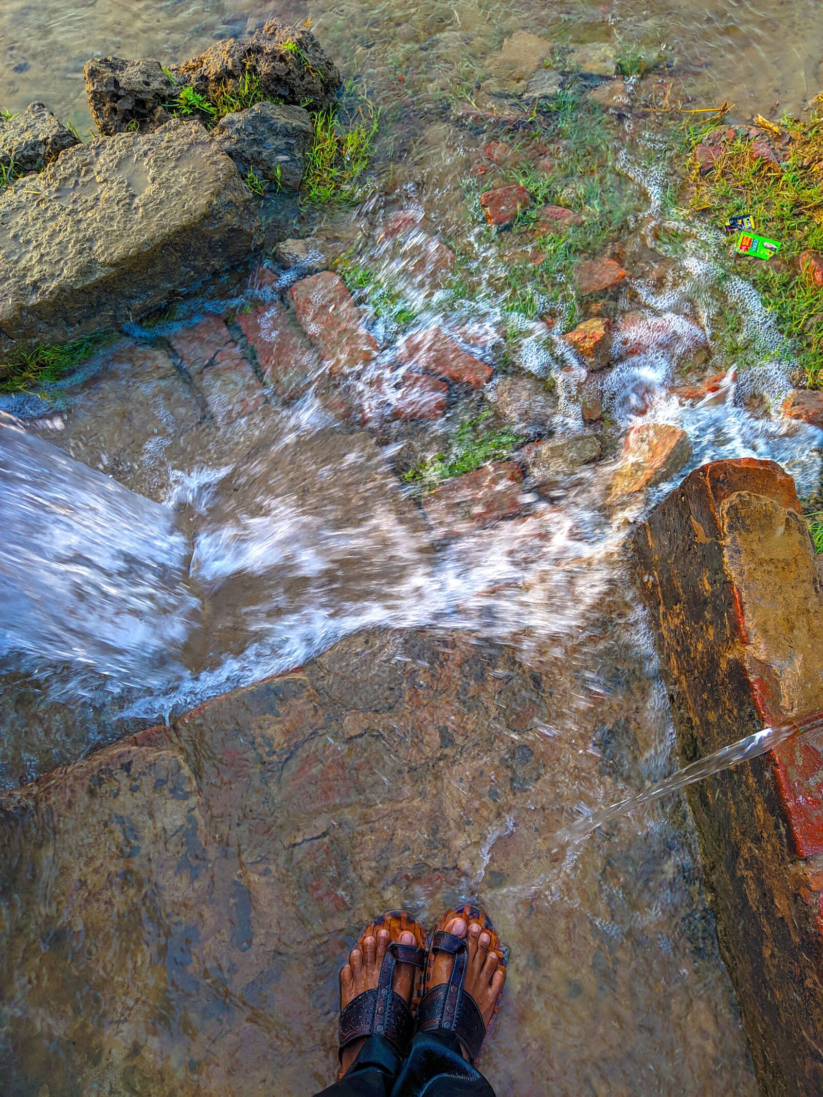 Xiaomi Mi A3 sample photo. Waterfall, water, fall photography