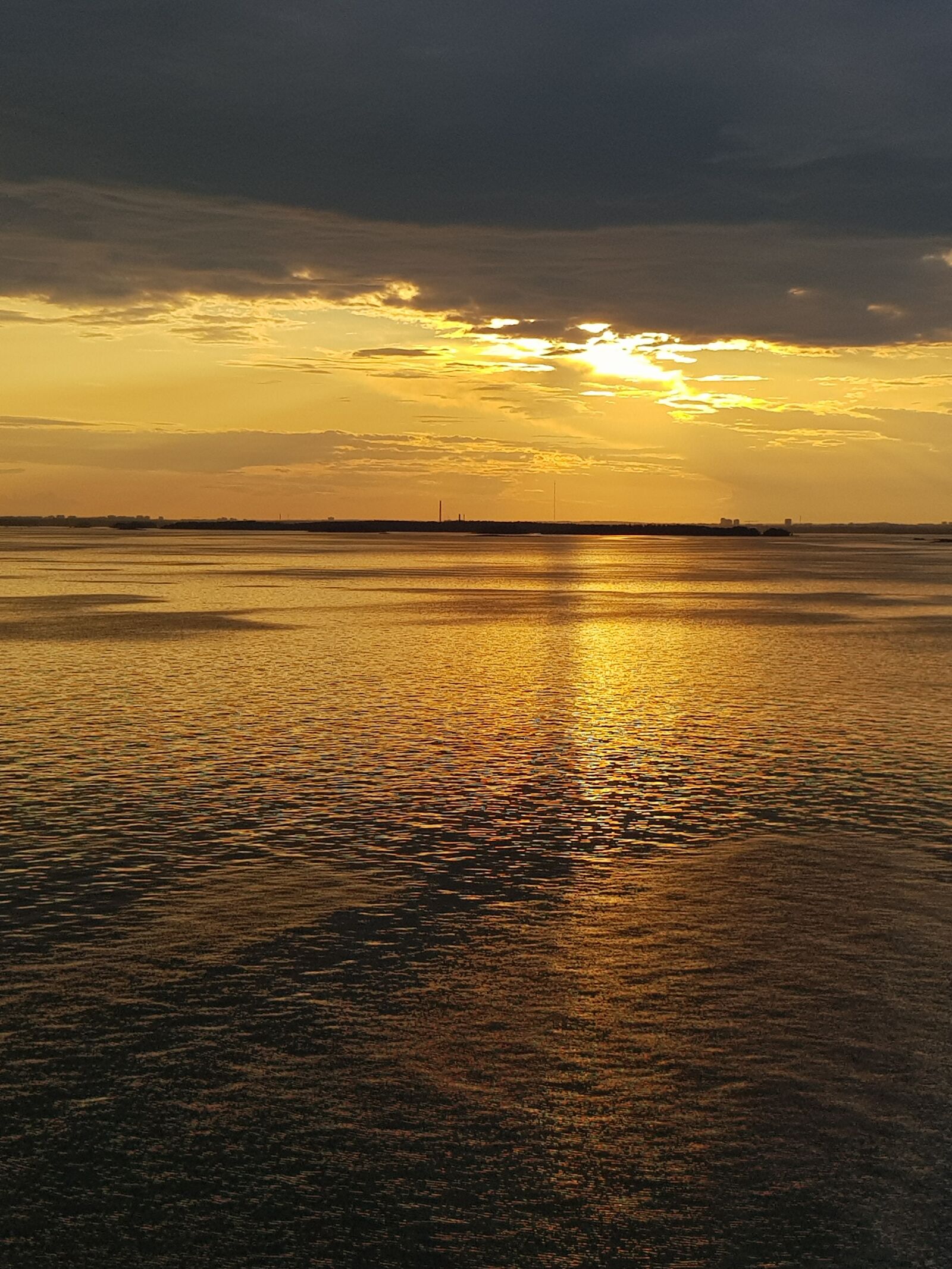 Samsung Galaxy S8+ sample photo. Sunset, sea, sky photography