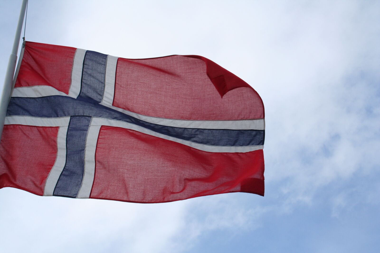 Canon EOS 350D (EOS Digital Rebel XT / EOS Kiss Digital N) sample photo. Norway, flag, norwegian flag photography
