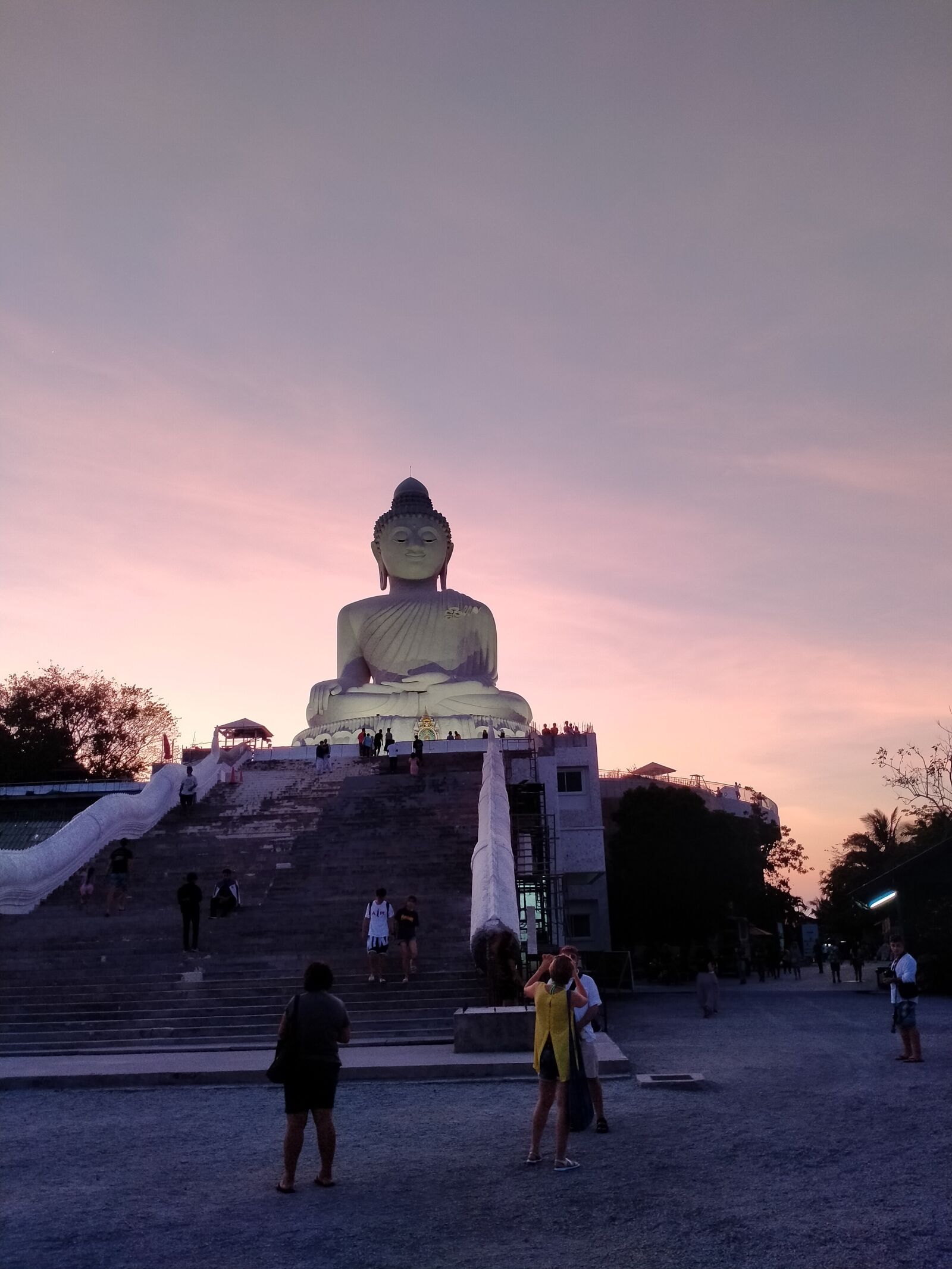 OPPO A5 2020 sample photo. Phuket, big buddha, buddhism photography