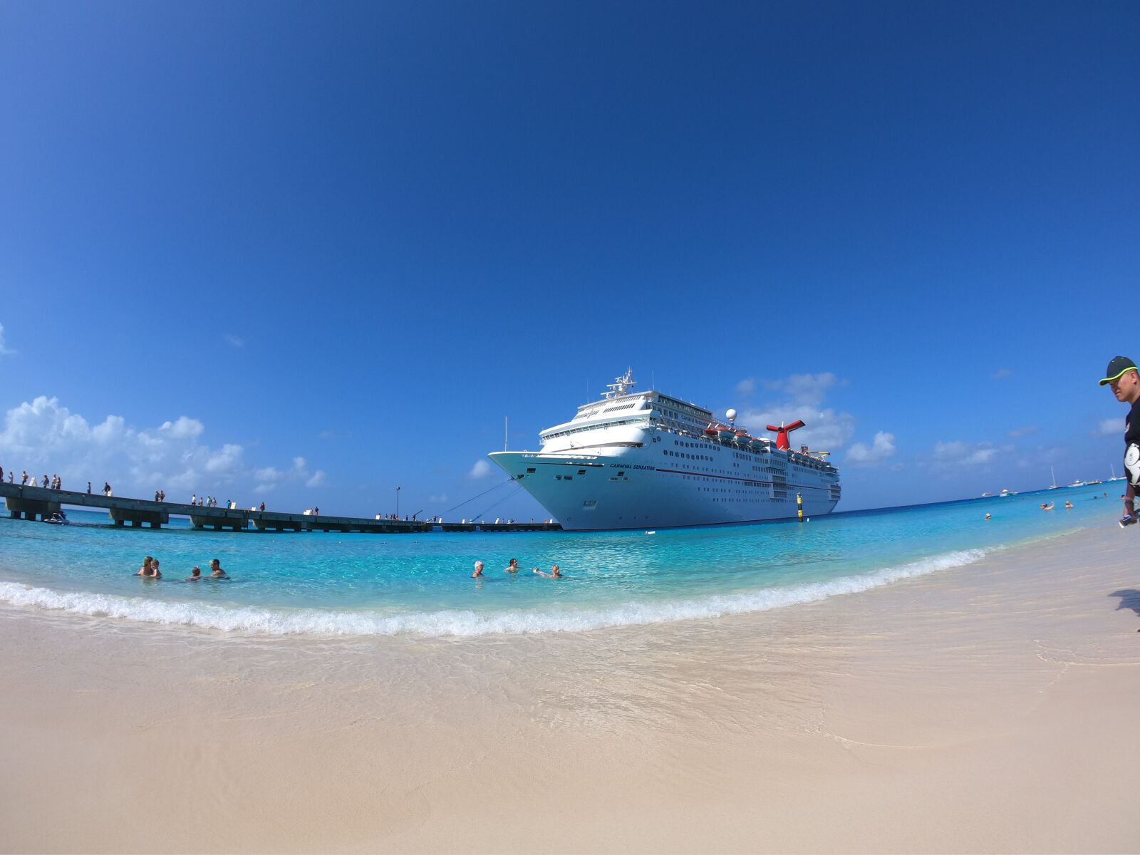 GoPro Hero7 Black sample photo. Vacation, beach, island photography