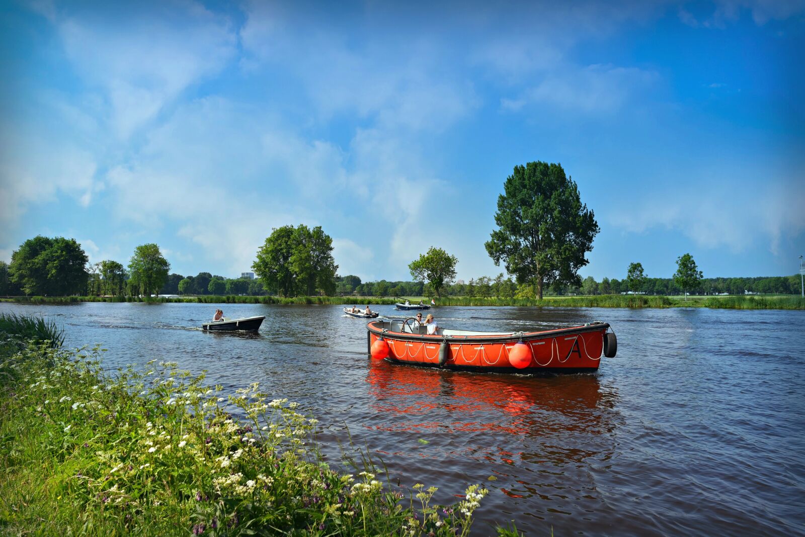 Nikon D750 sample photo. Boat ride, river, water photography