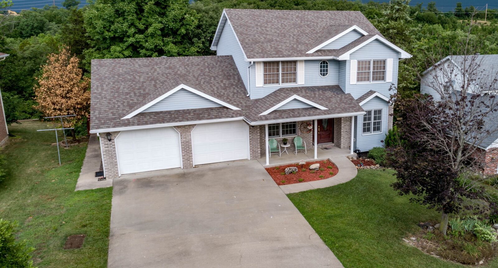 DJI FC6310 sample photo. Real estate, exterior, drone photography