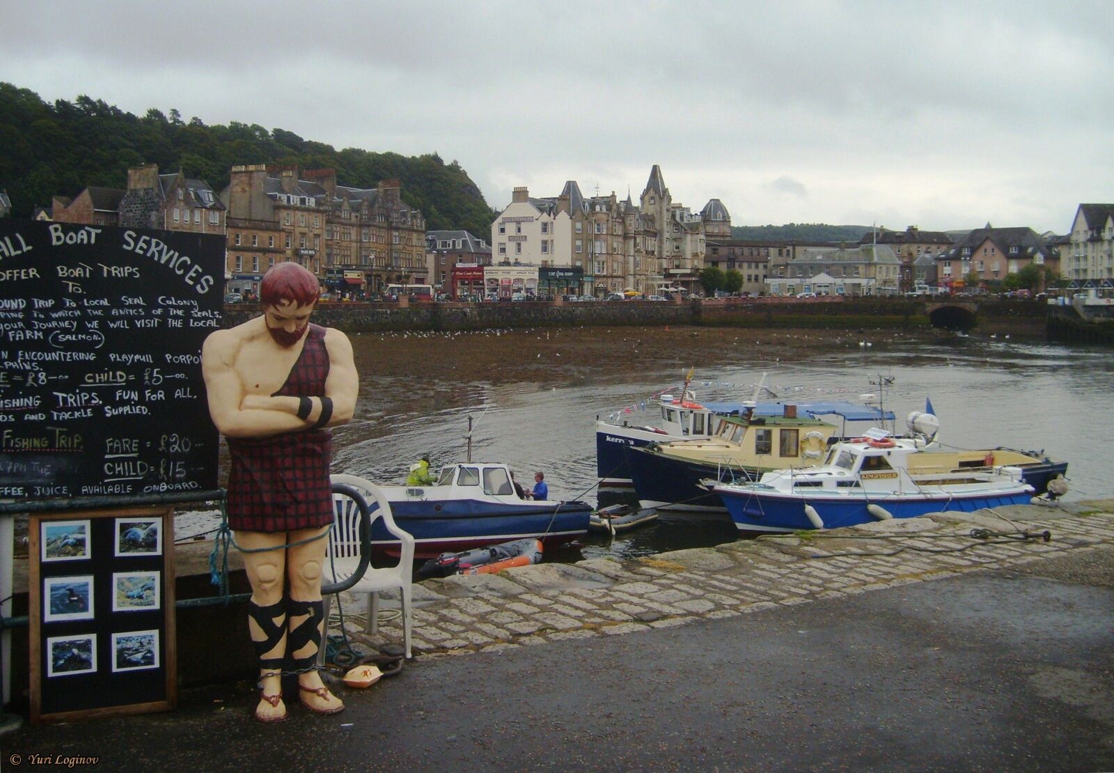Samsung Digimax S700 / Kenox S700 / Digimax Cyber 730 sample photo. Oban, scotland, united, kingdom photography