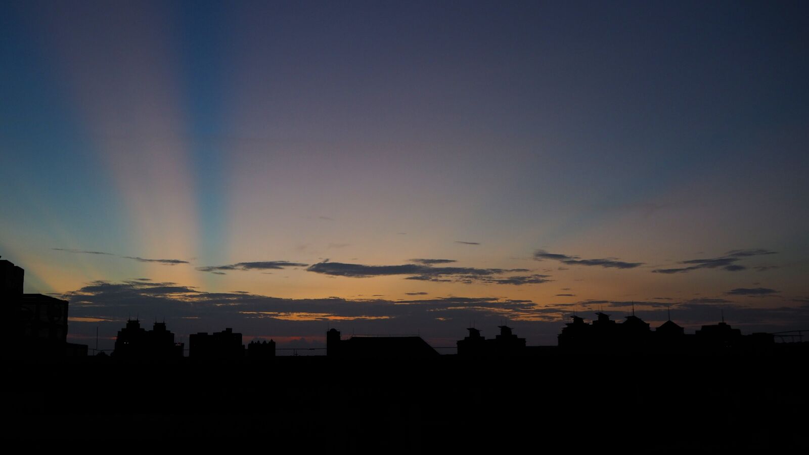 Olympus OM-D E-M10 sample photo. Sunset, night view photography