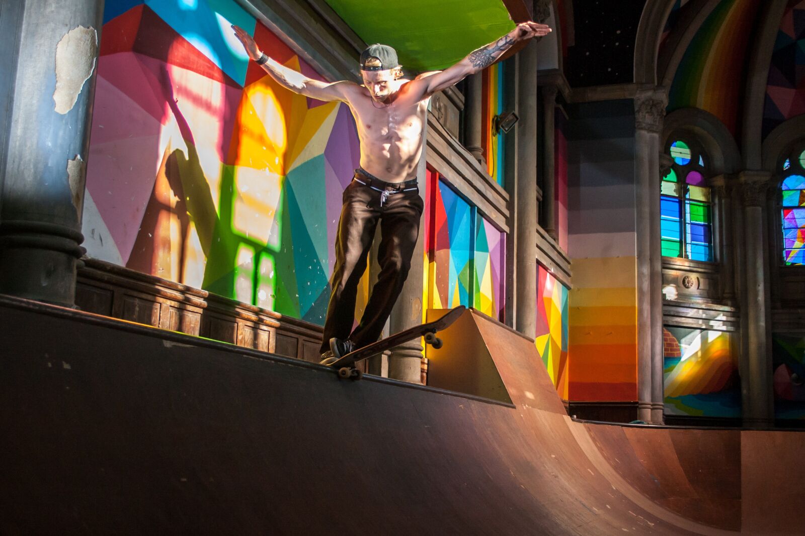 Canon EF-S 18-55mm F3.5-5.6 II sample photo. Jesus, skate, skating photography