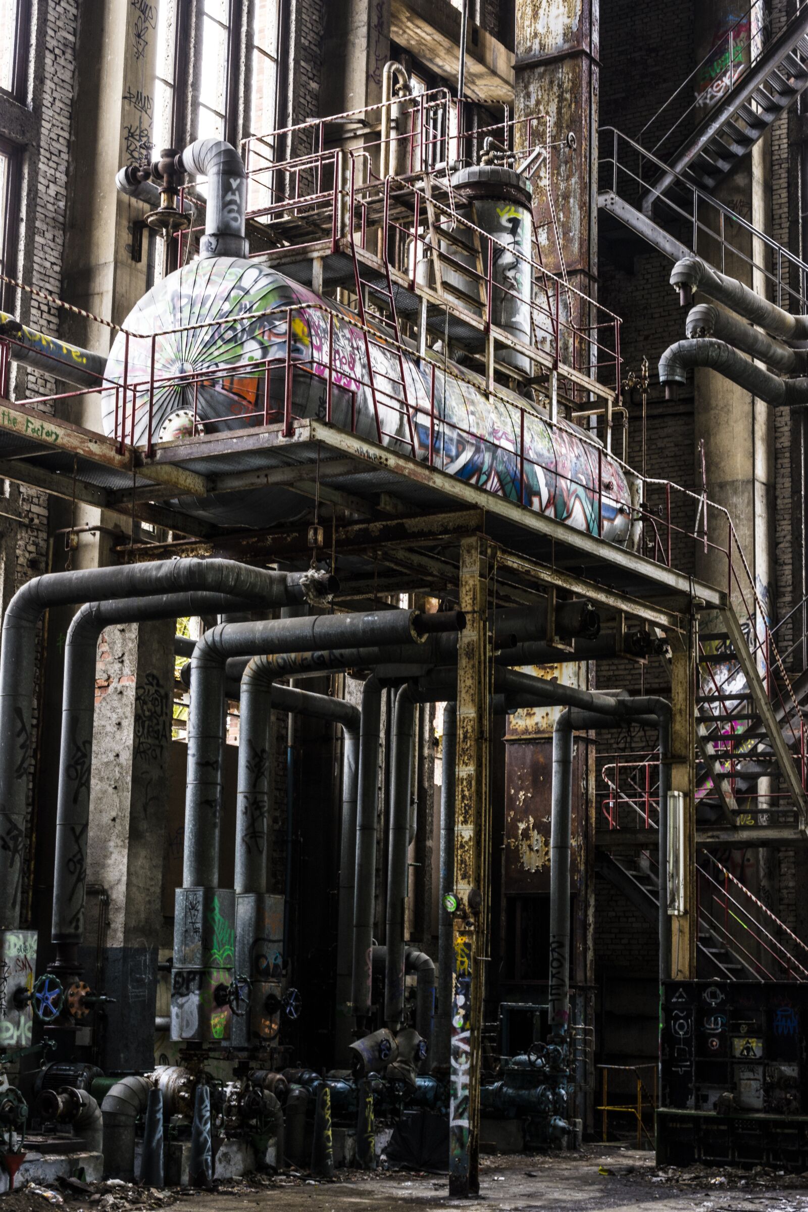Nikon D7200 sample photo. Factory, boiler, metal photography