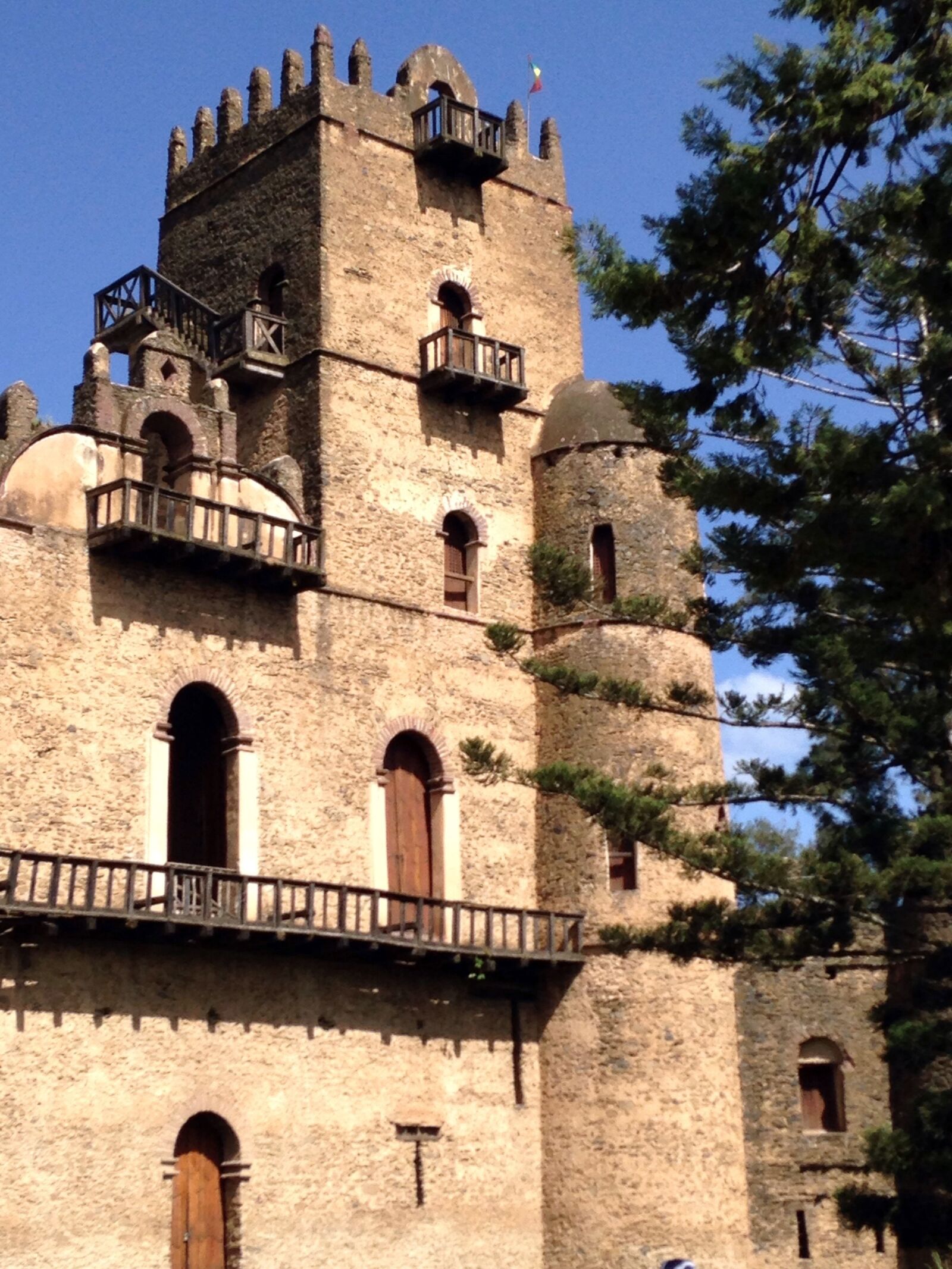 iPhone 5c back camera 4.12mm f/2.4 sample photo. Gondar, ethiopia, imperial palace photography