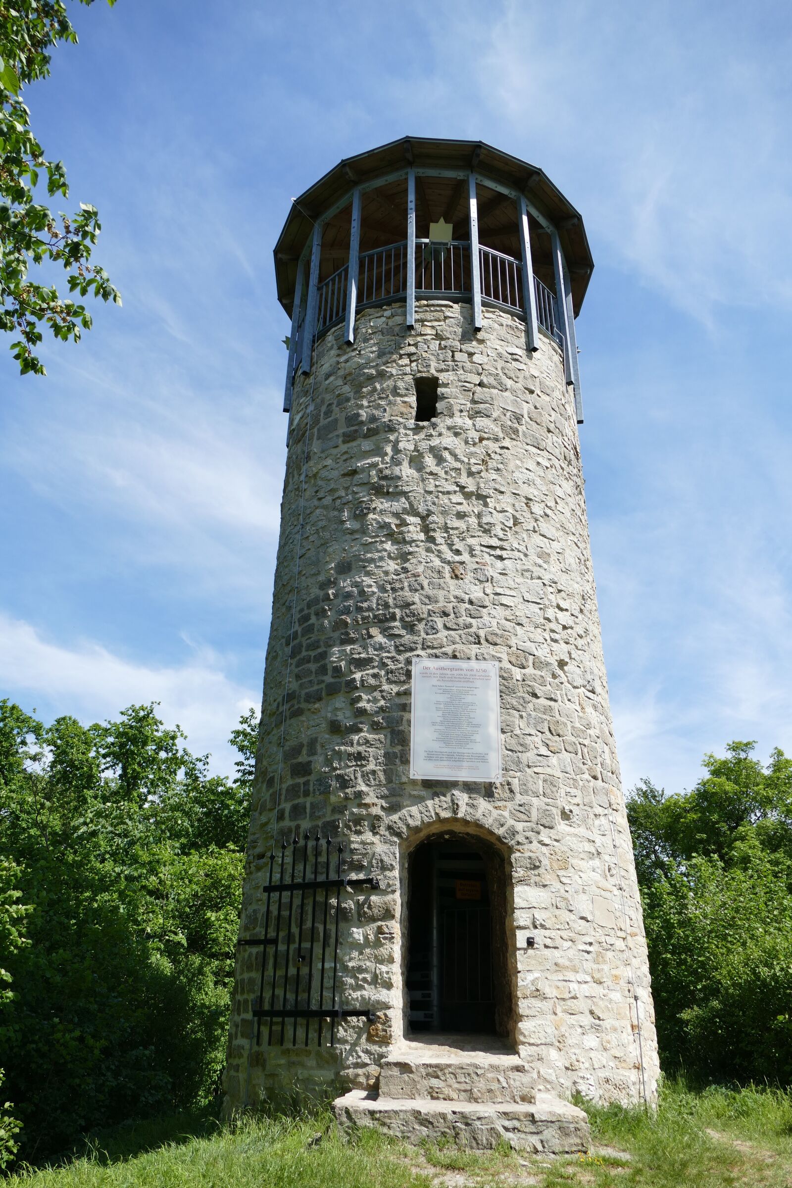 Panasonic Lumix DMC-FZ1000 sample photo. Ausbergturm, nature, landscape photography