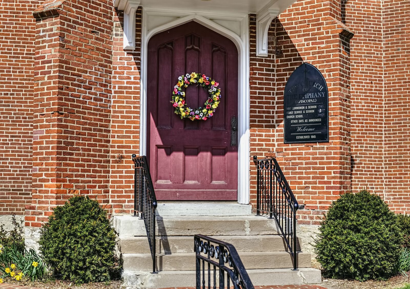 Canon EF 50mm F1.4 USM sample photo. Country church, scenery, trees photography