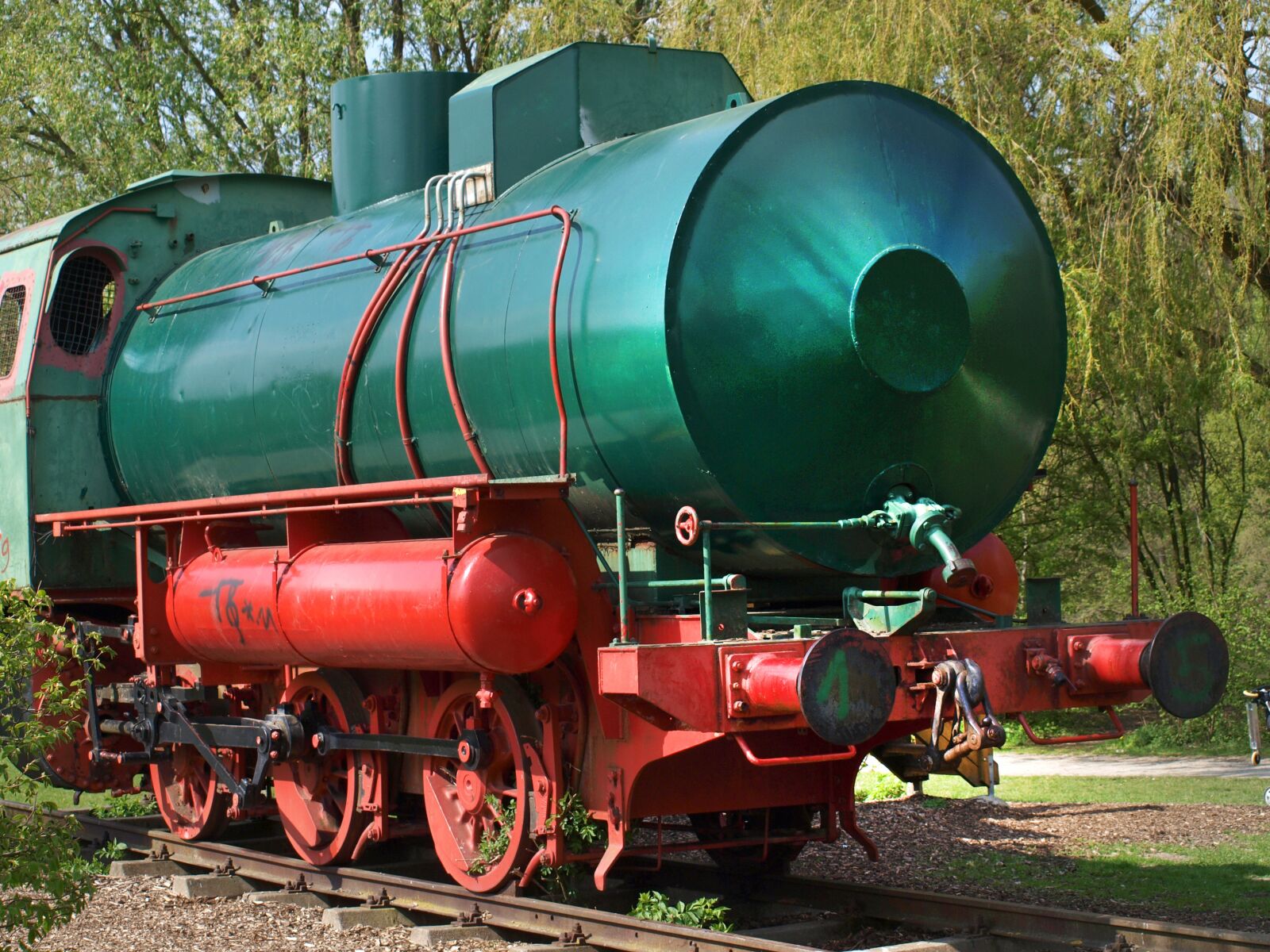 Olympus E-420 (EVOLT E-420) sample photo. Steam locomotive, locomotive, railway photography