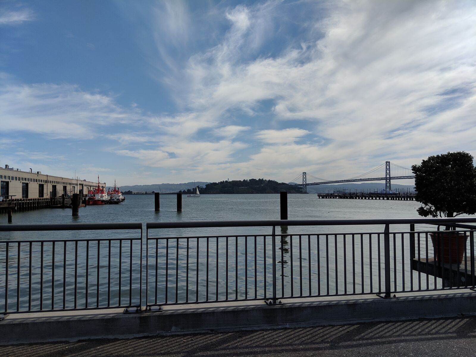 Google Pixel 2 sample photo. San francisco, bay, bridge photography