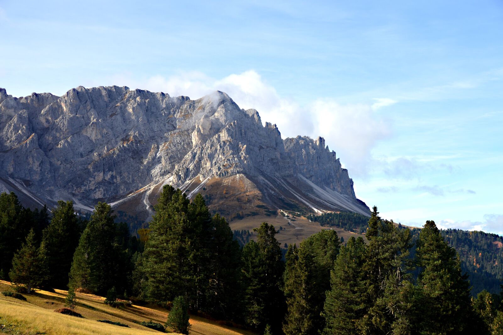 Nikon D3200 sample photo. Dolomites, mountains, sky photography