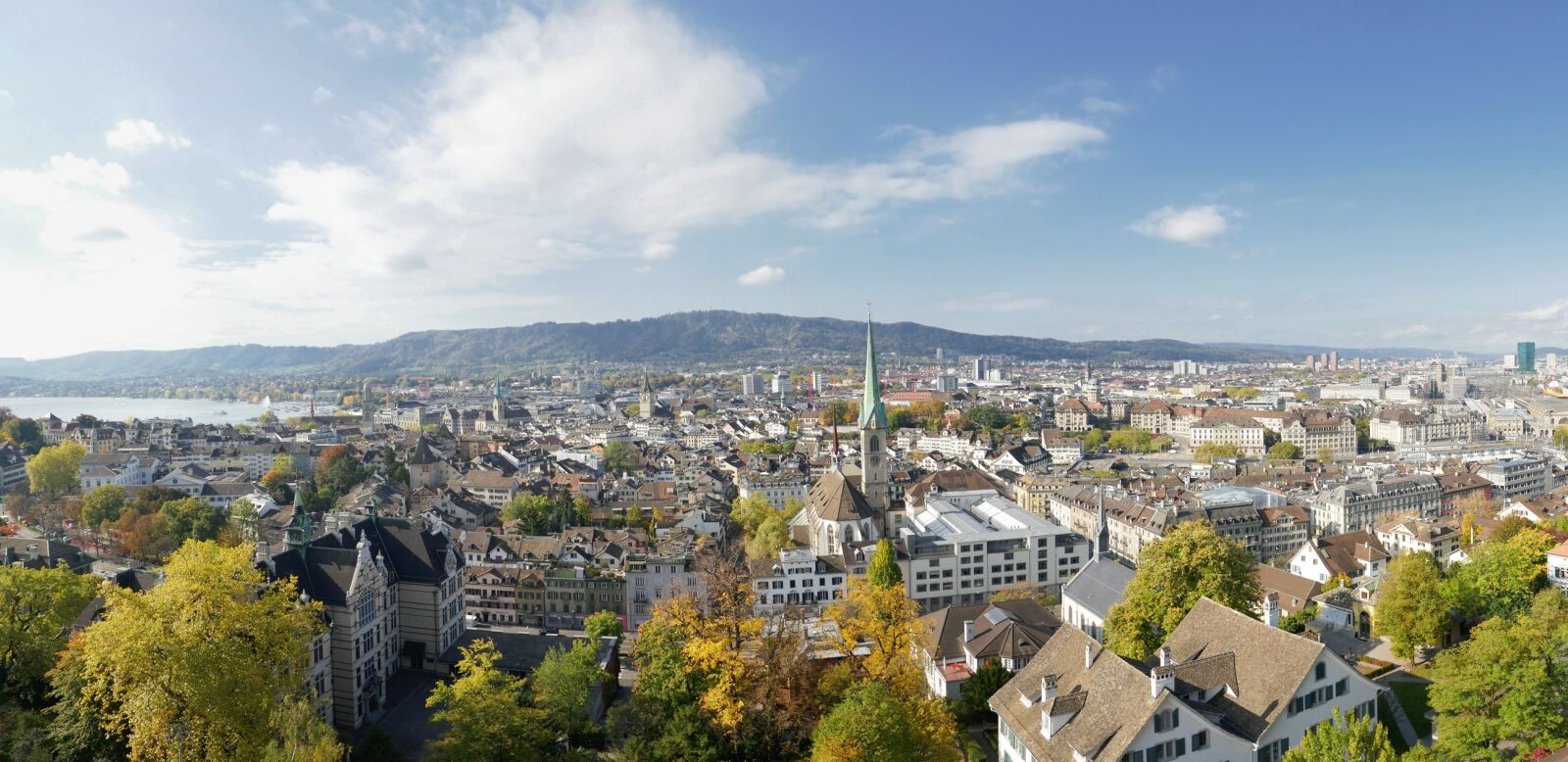Panasonic DMC-TZ101 sample photo. Zurich, switzerland, panorama photography
