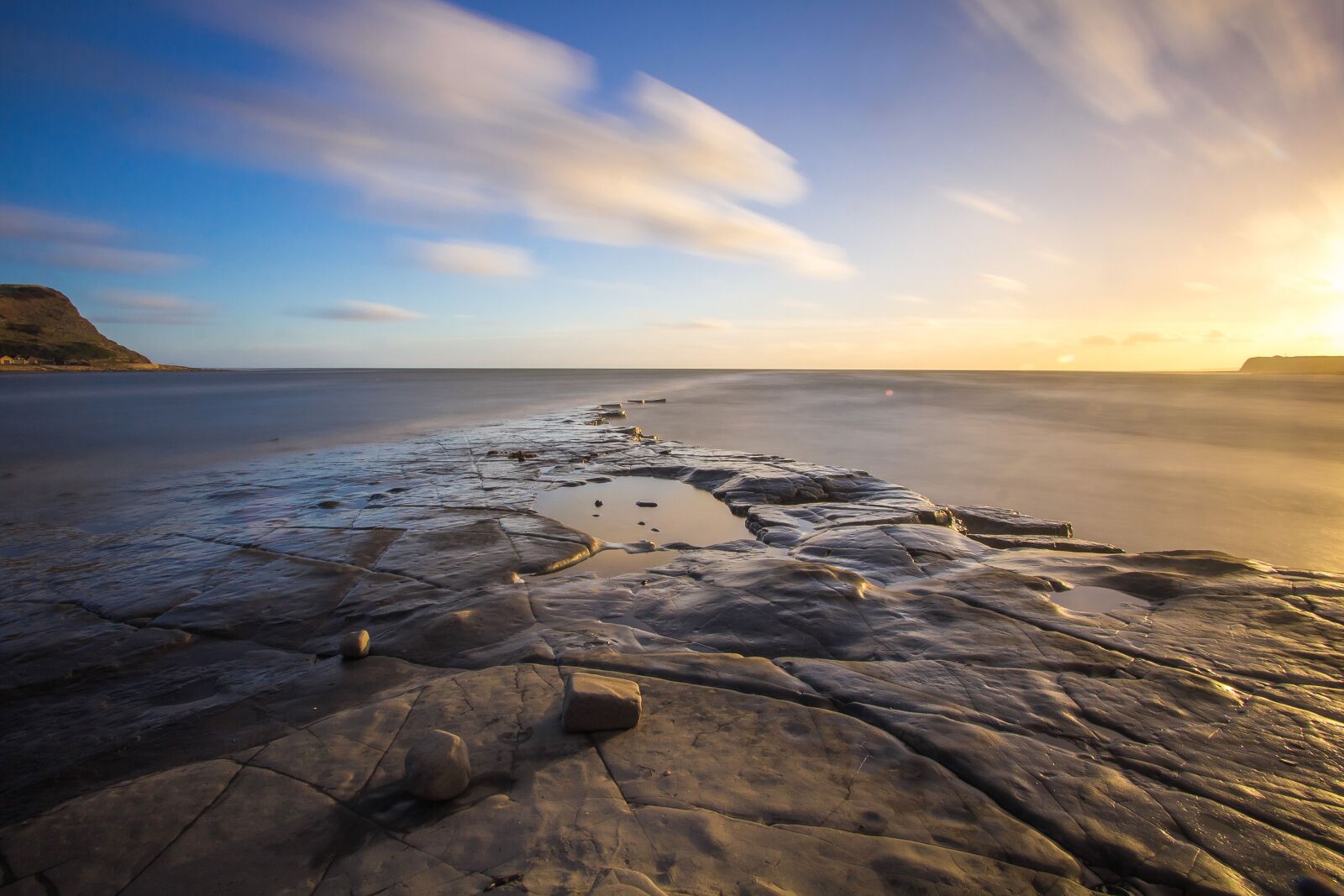 Canon EOS 60D sample photo. Dorset, bay, sunset photography