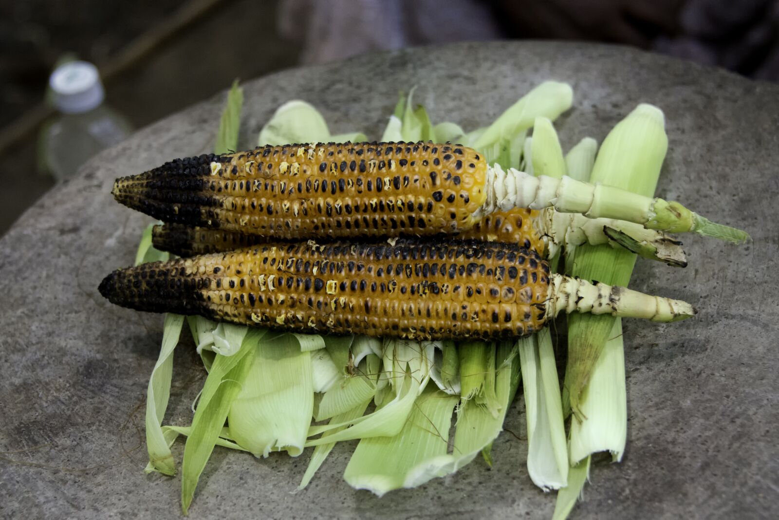 Nikon D800 sample photo. Corn, grilled, eat photography
