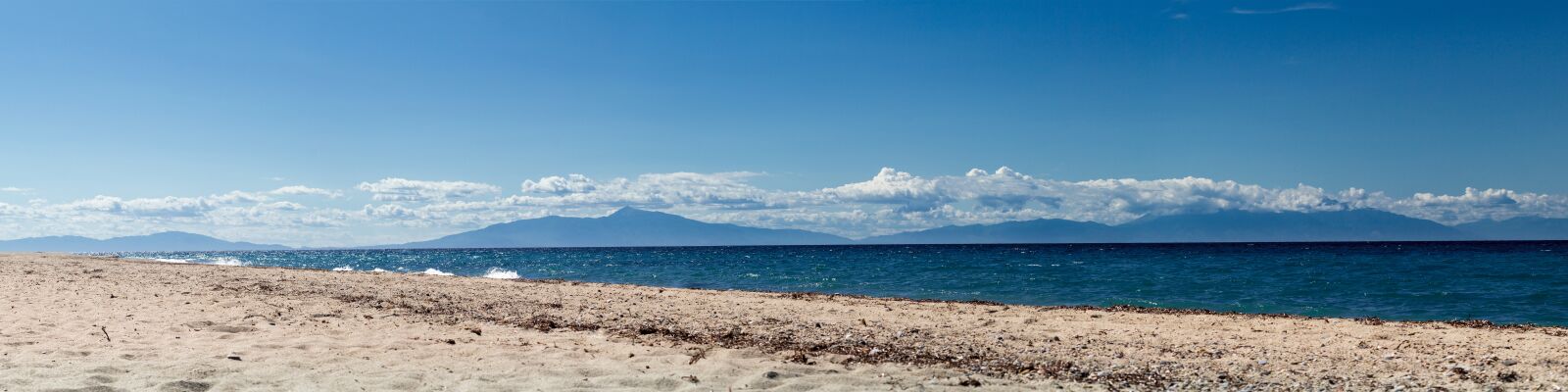 Canon EOS 100D (EOS Rebel SL1 / EOS Kiss X7) sample photo. Sea, panorama, greece photography