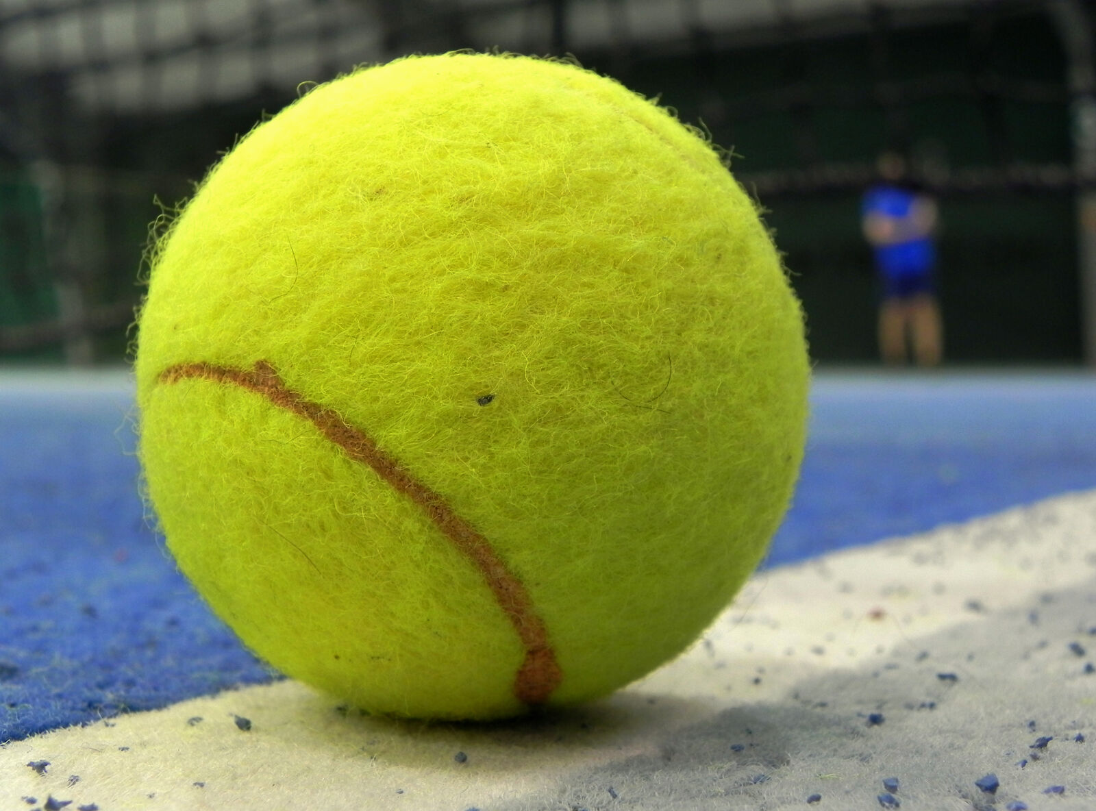 Nikon Coolpix P100 sample photo. Ball, court, racket, tennis photography