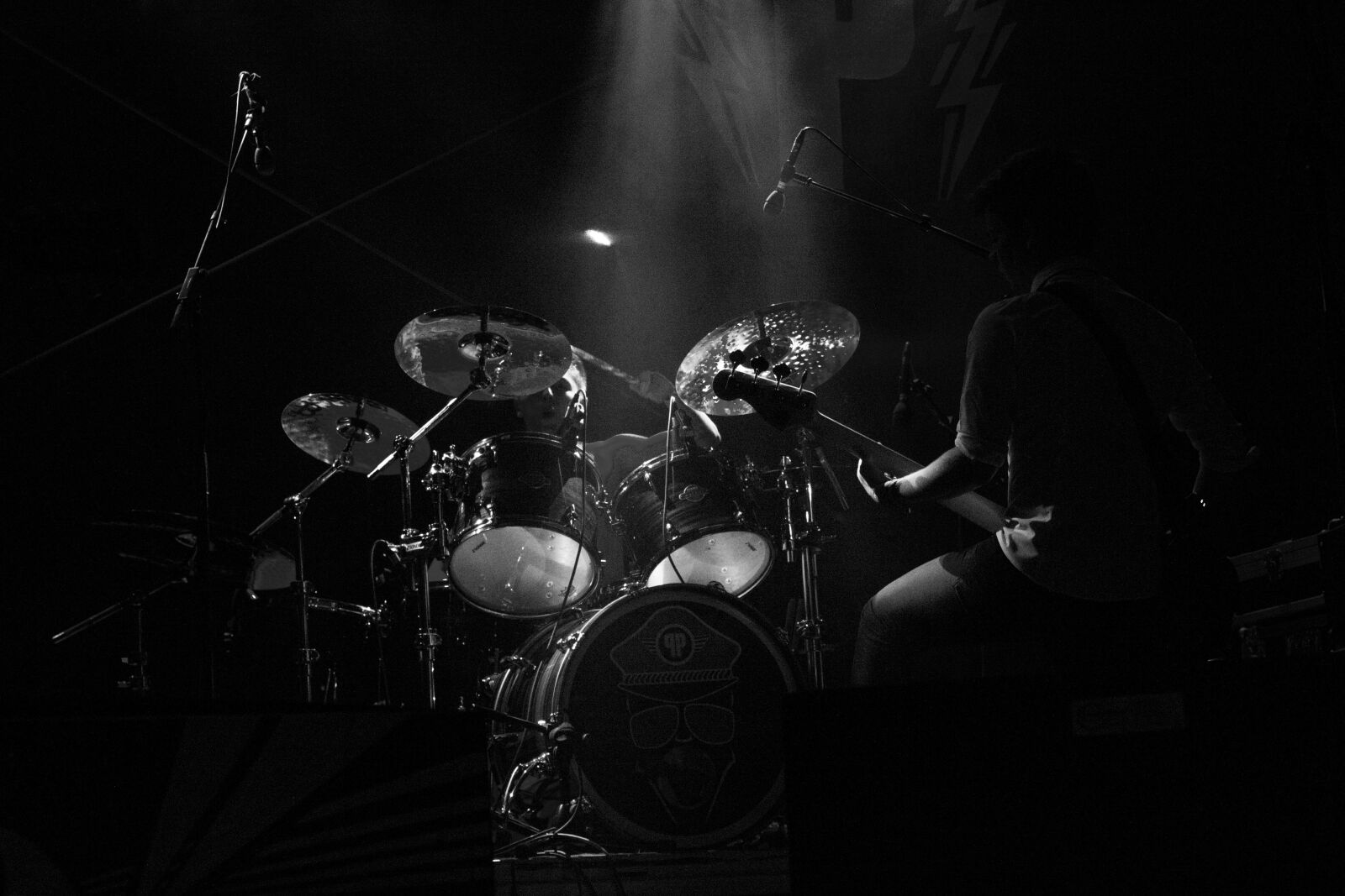 Canon EOS 600D (Rebel EOS T3i / EOS Kiss X5) sample photo. Drums, drummer, music photography