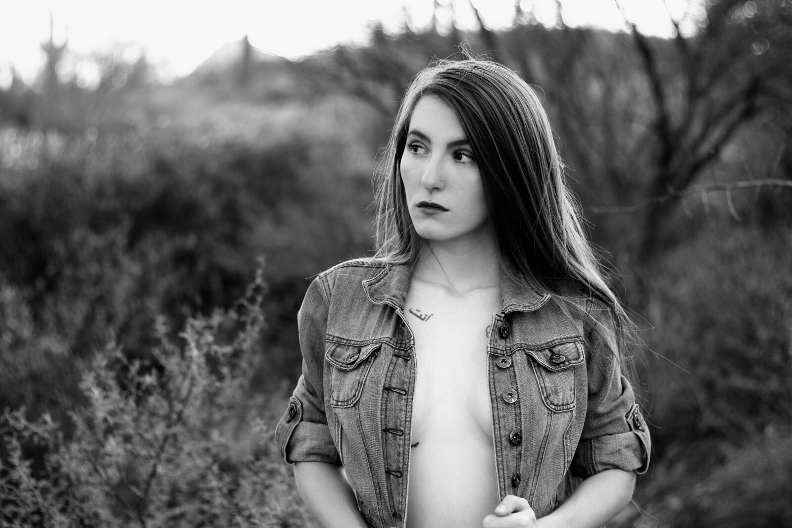 Canon EOS 7D Mark II sample photo. Black and white, jean photography