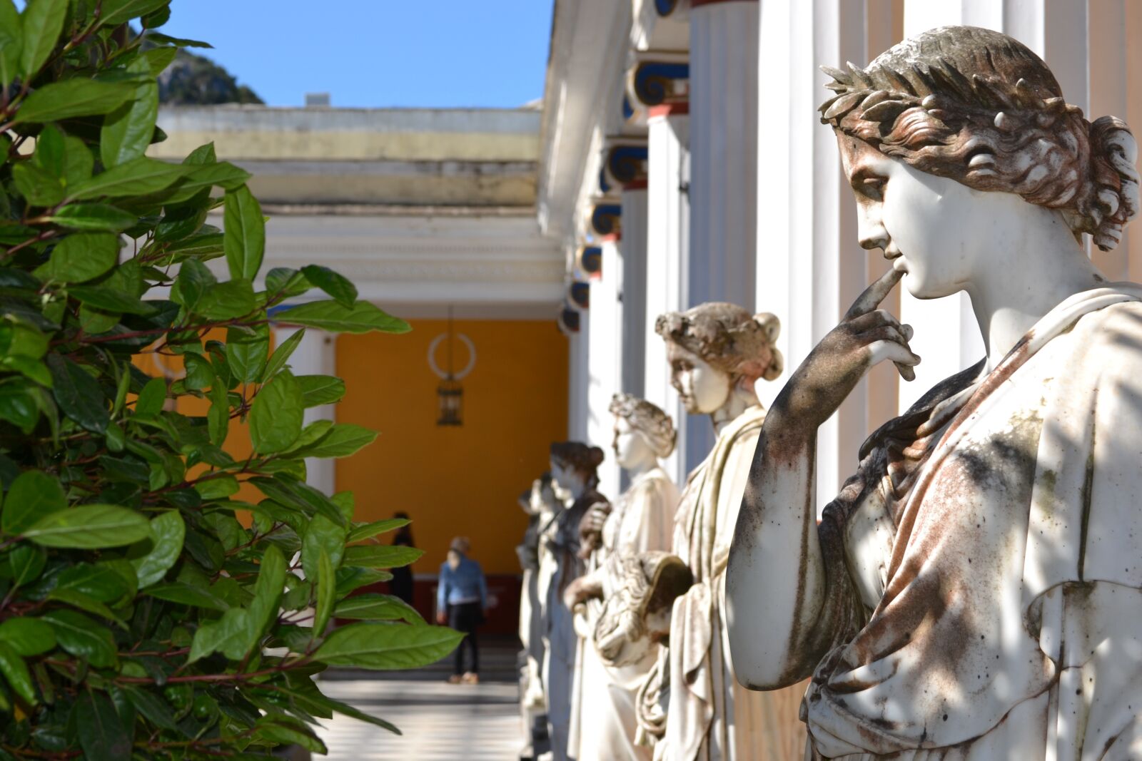 Nikon D3100 sample photo. Sissi, palace, corfu photography