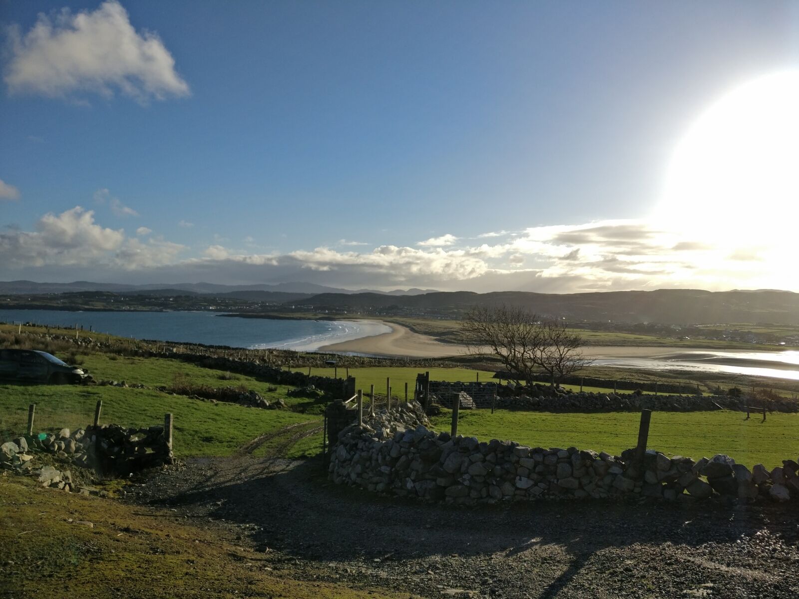 OnePlus A3000 sample photo. Landscape, ireland, sun photography