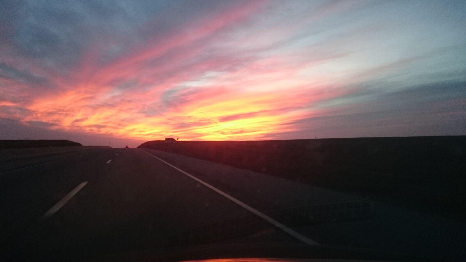 Sony Xperia Z3 sample photo. Driving, evening, i35, kansas photography