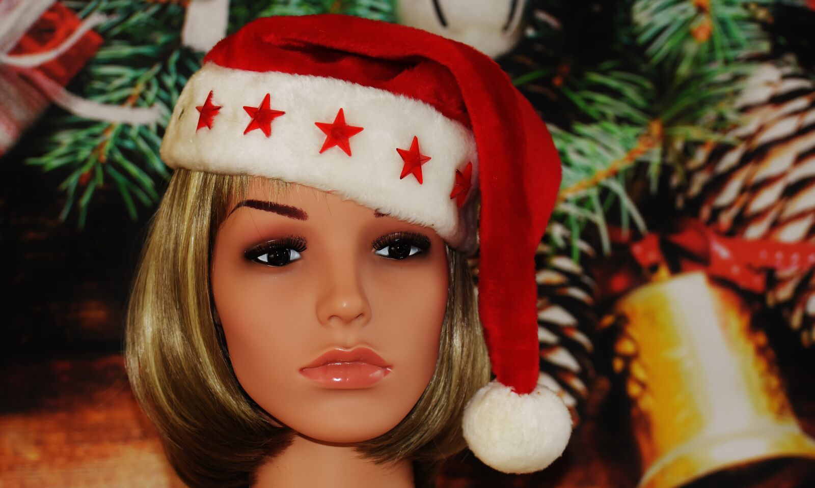 Nikon D7200 sample photo. Woman, pretty, christmas photography