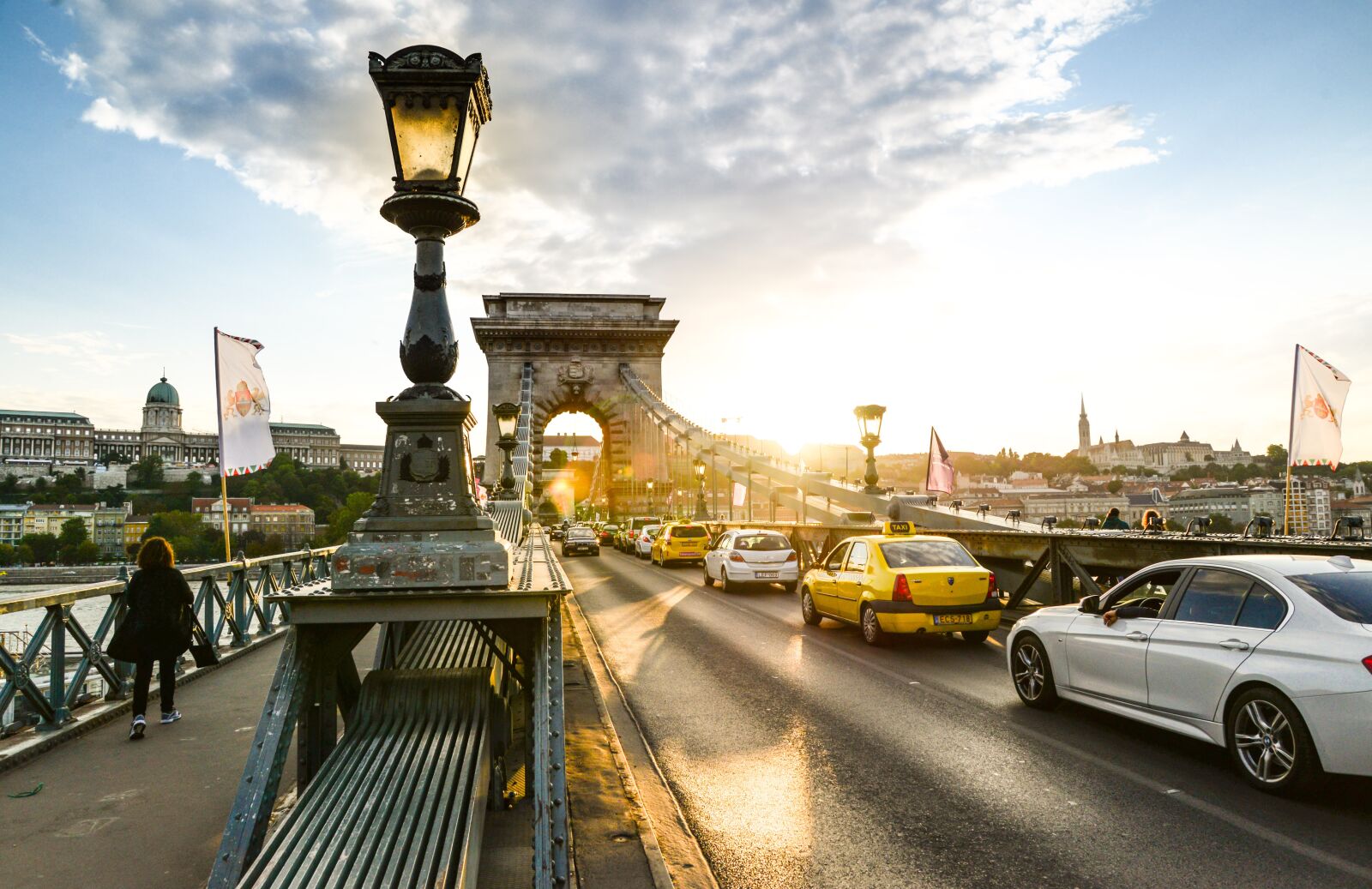 Nikon D610 sample photo. Chain bridge, budapest, travel photography