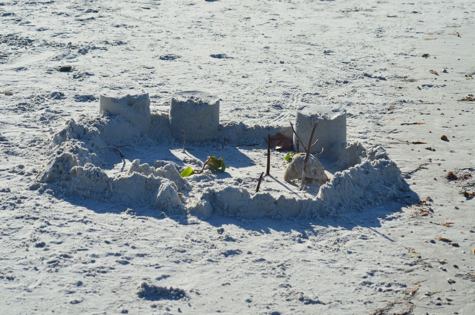 Nikon D7000 sample photo. Sandcastle, beach, florida photography