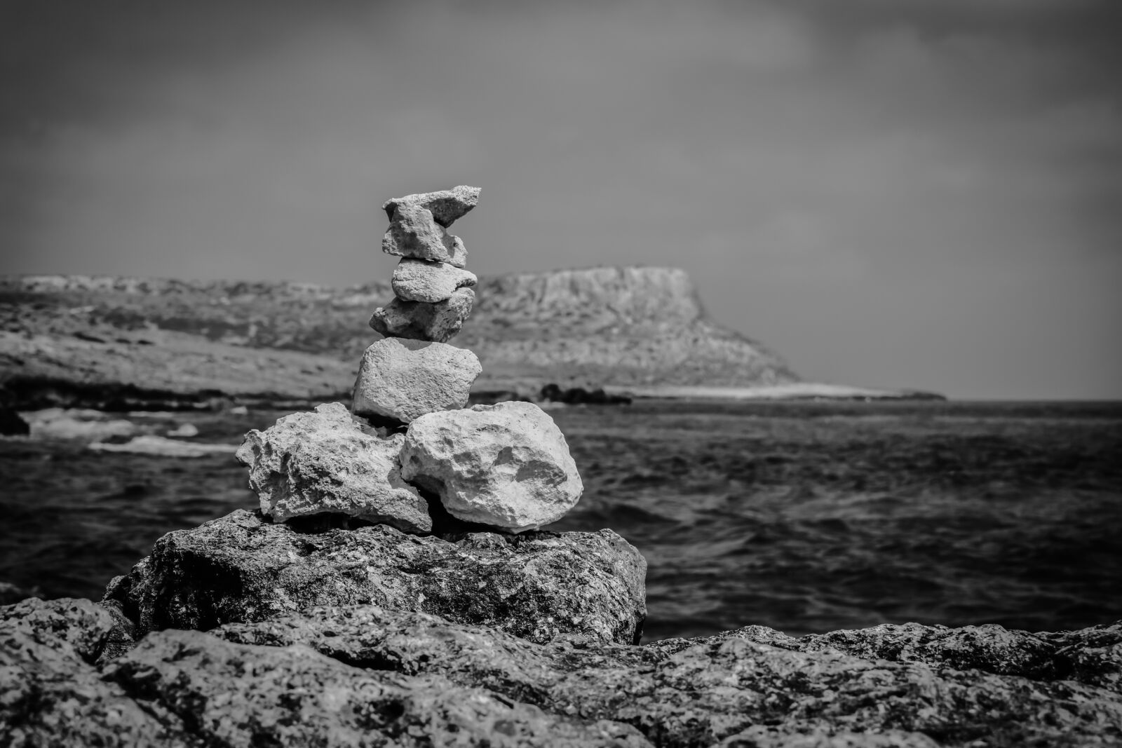 Nikon D3300 sample photo. Stones, path sign, nature photography