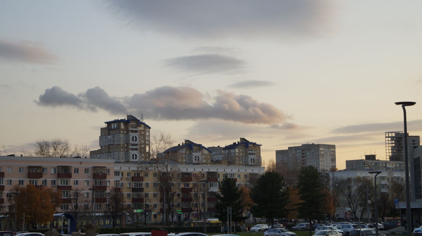Sony SLT-A57 sample photo. City, sky, clouds photography