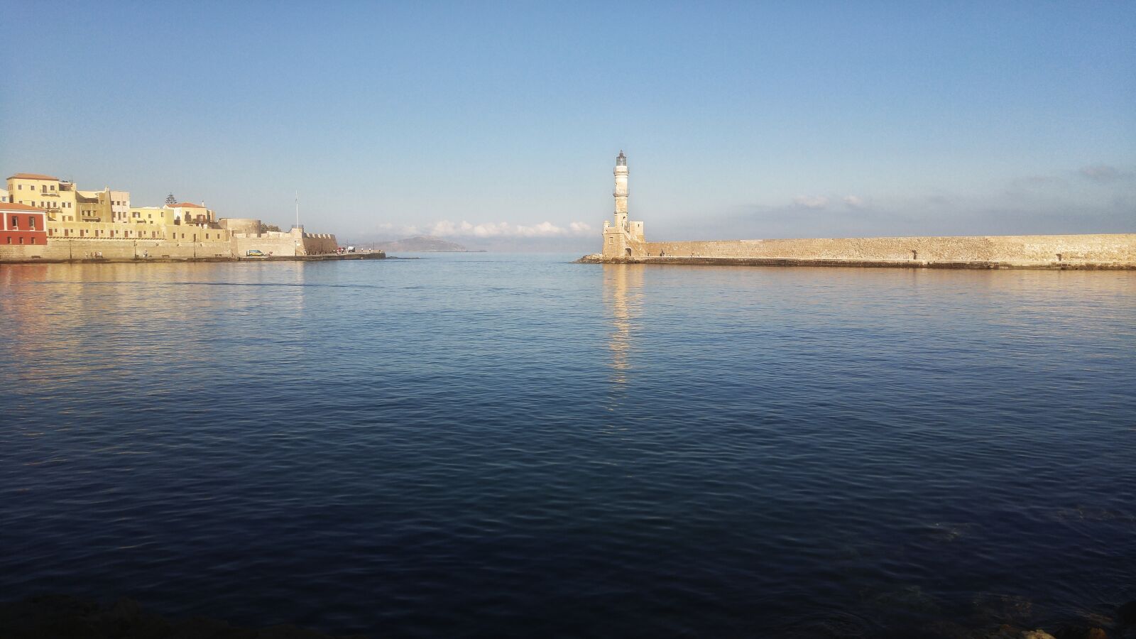 LG G4 sample photo. Sea, chania, crete photography