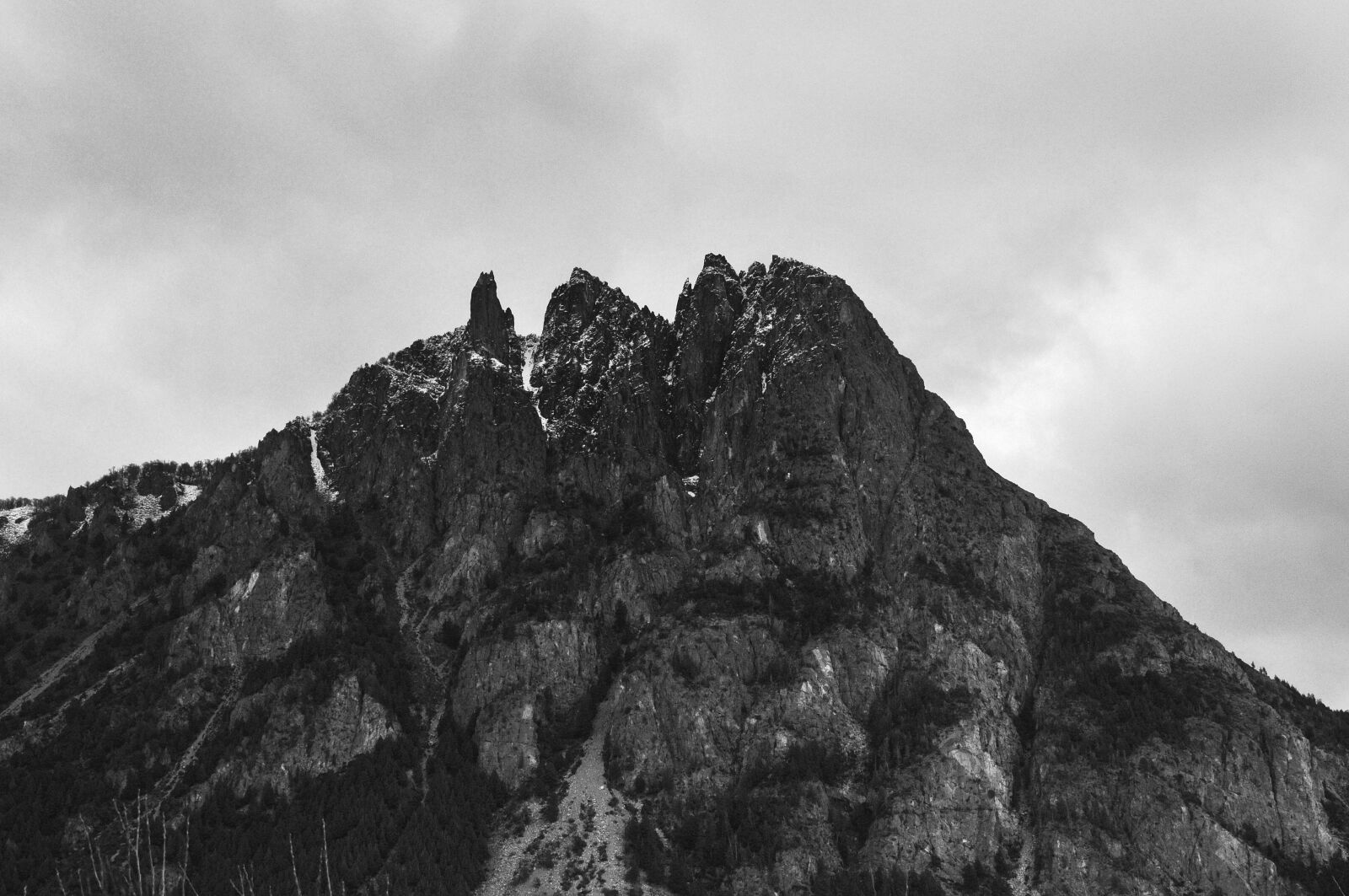 Nikon D300S sample photo. Argentina, mountain, patagonia, snow photography