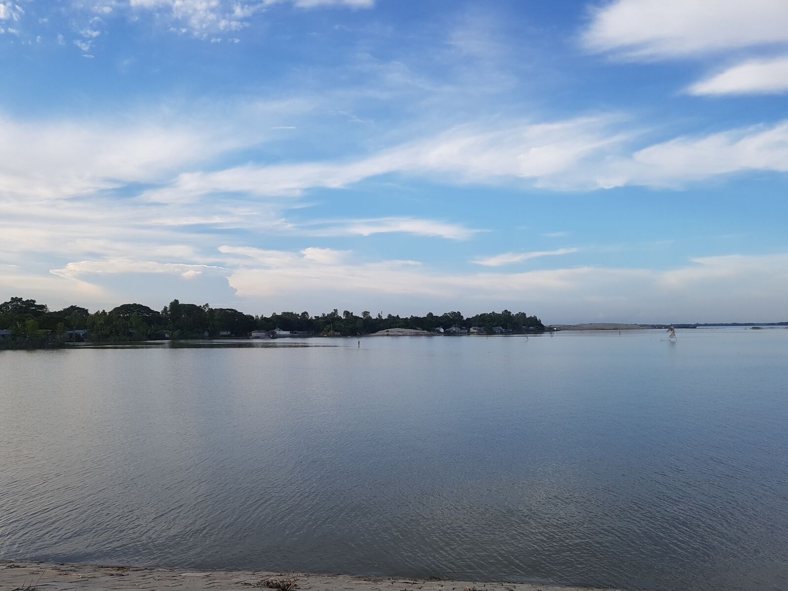 Samsung Galaxy S7 Edge sample photo. River, sky, cloud photography