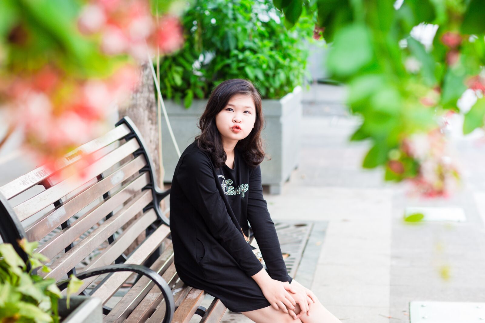 Canon EF 85mm F1.2L II USM sample photo. Sunset, female, nature photography