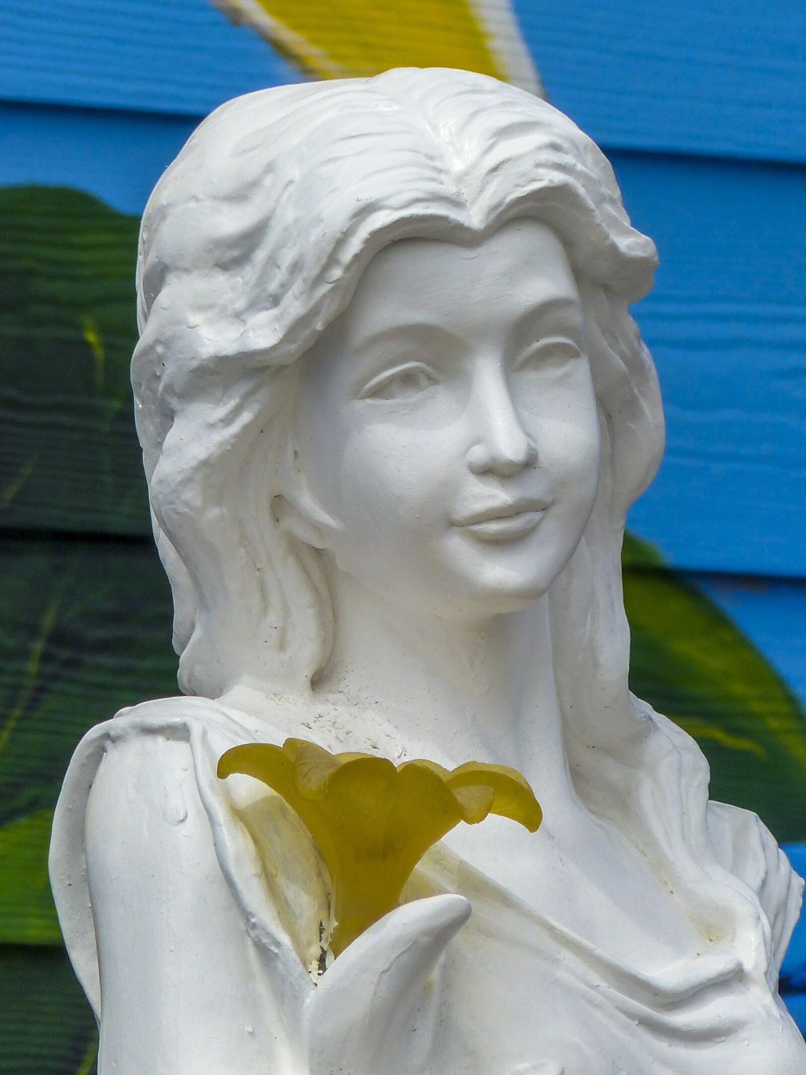 Panasonic Lumix DMC-FZ200 sample photo. Statue, woman, female photography