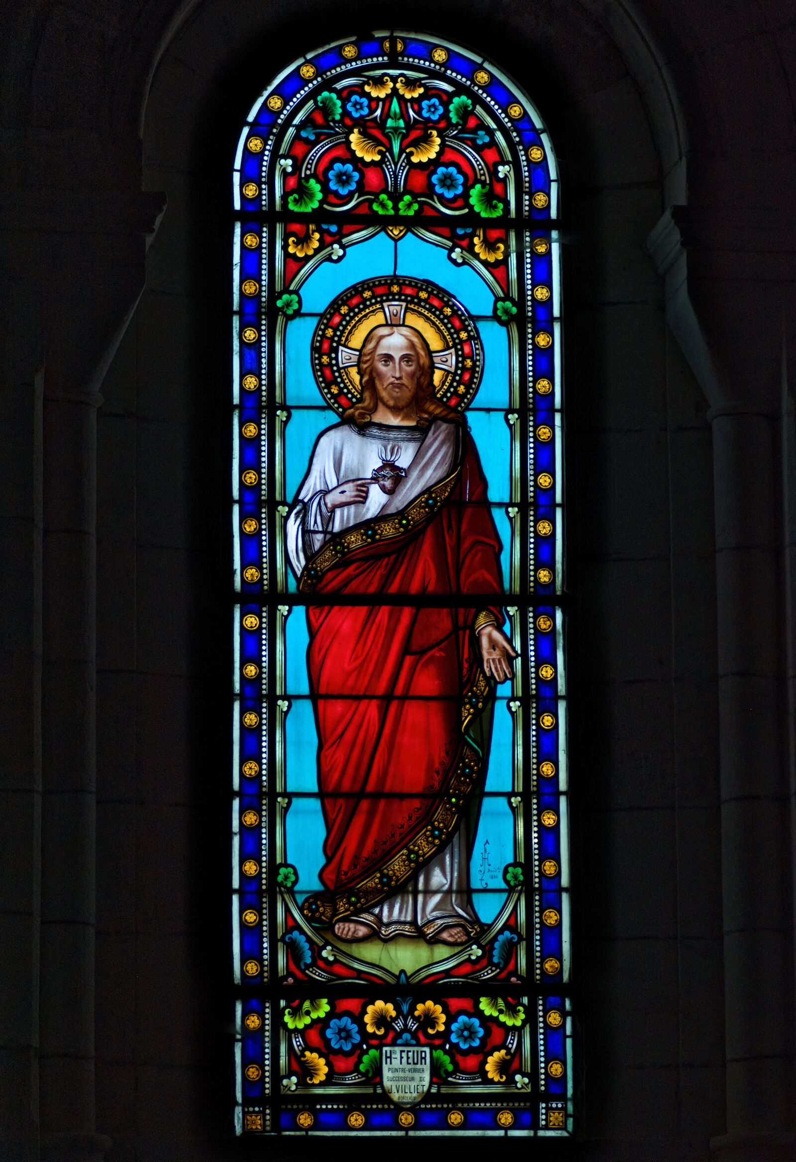 Nikon D3400 sample photo. Stained glass, religion, faith photography