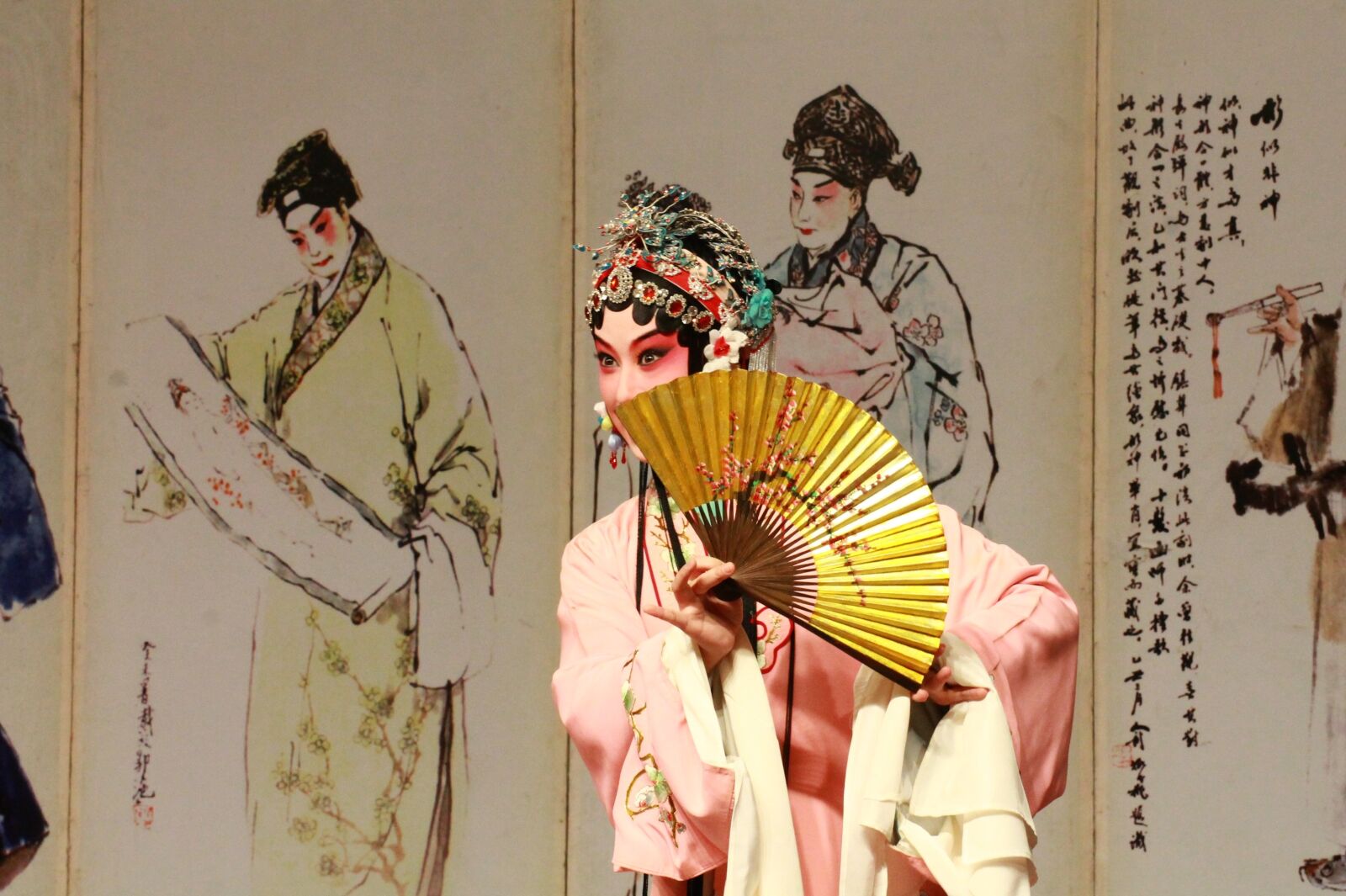 Canon EOS 1100D (EOS Rebel T3 / EOS Kiss X50) sample photo. Kunqu opera, the peony photography