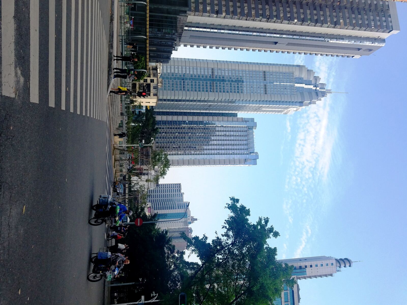 Samsung Galaxy S7 Edge sample photo. Shenzhen, road, tall buildings photography