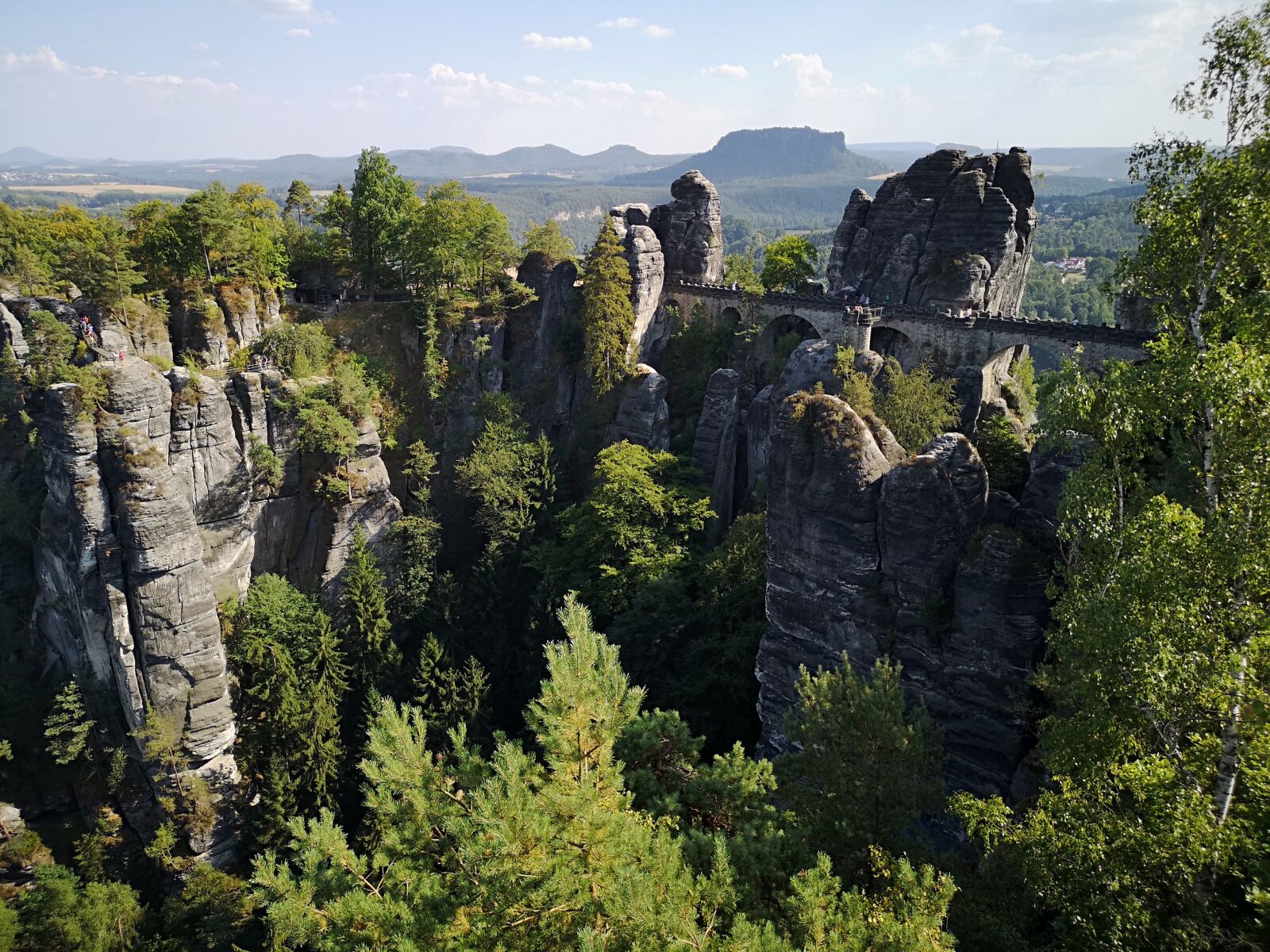HUAWEI CLT-L29 sample photo. Bastei, rocks, bridge photography