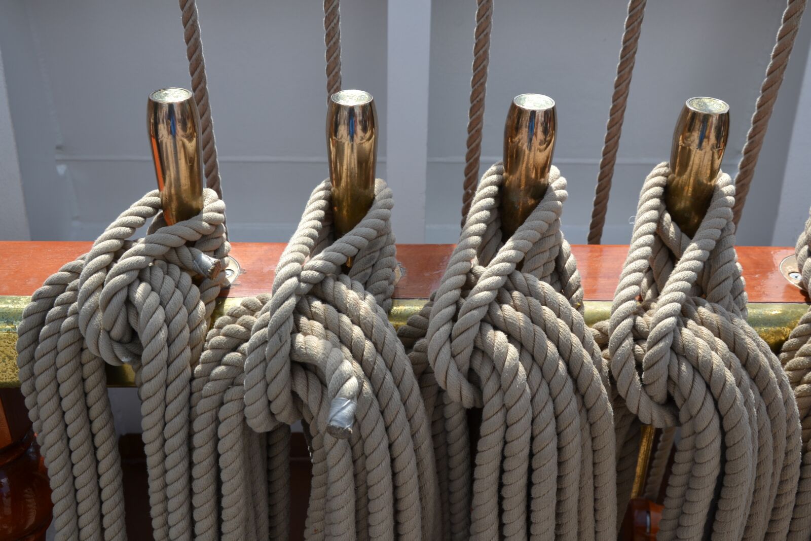 Nikon D3100 sample photo. Touwhouders, sailing ship, union photography