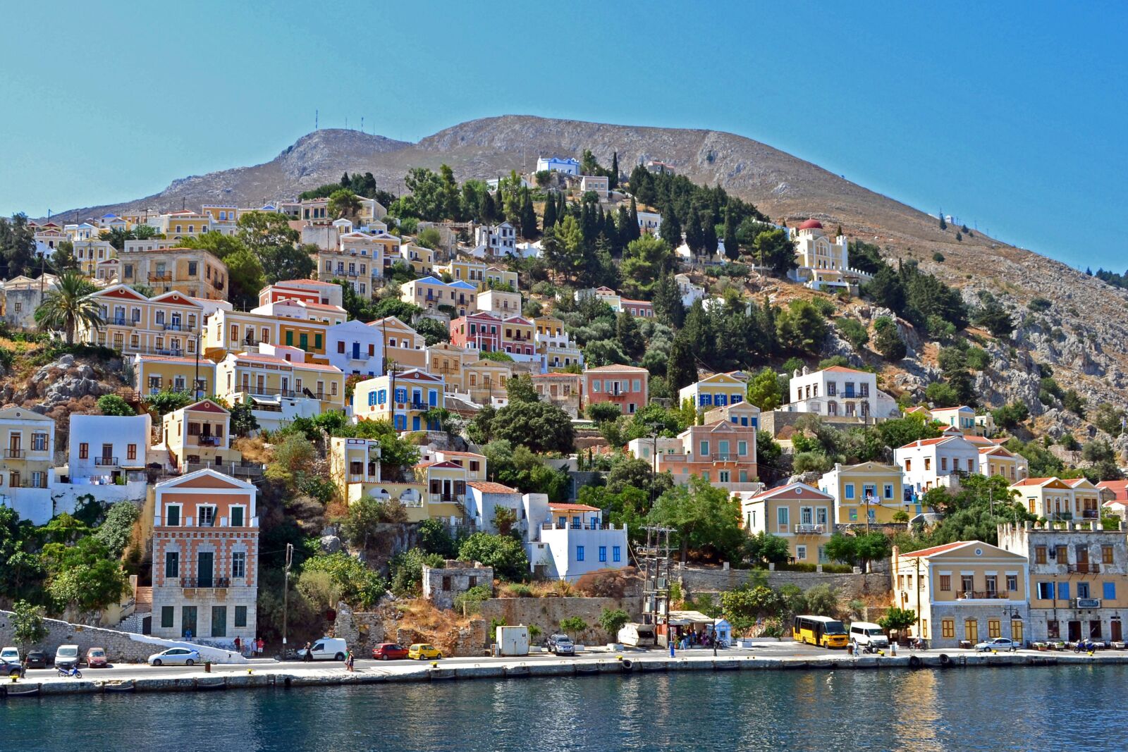 Nikon D3100 sample photo. City, mountains, greece photography
