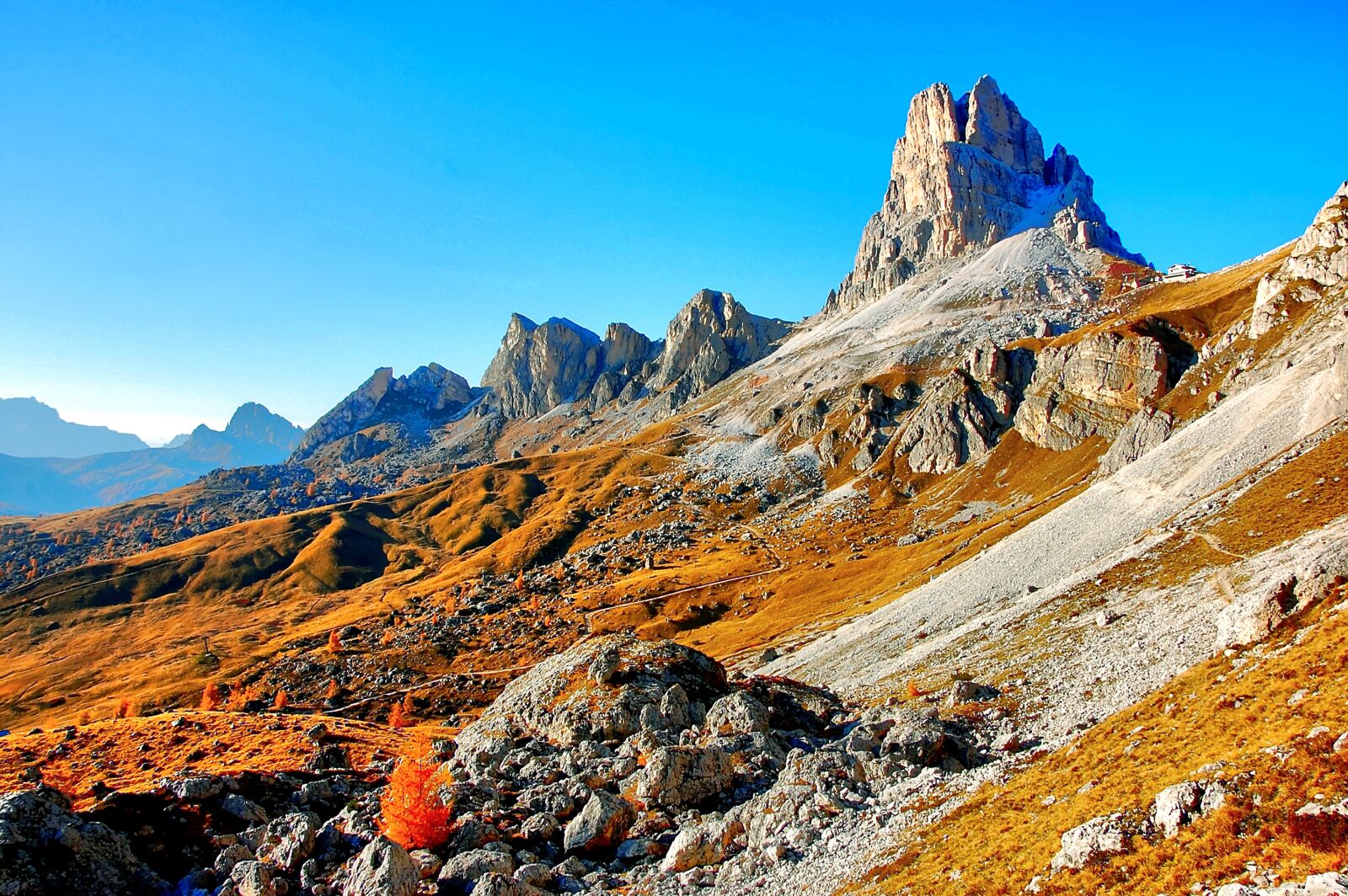 Nikon D40 sample photo. Monte averau, dolomites, mountain photography